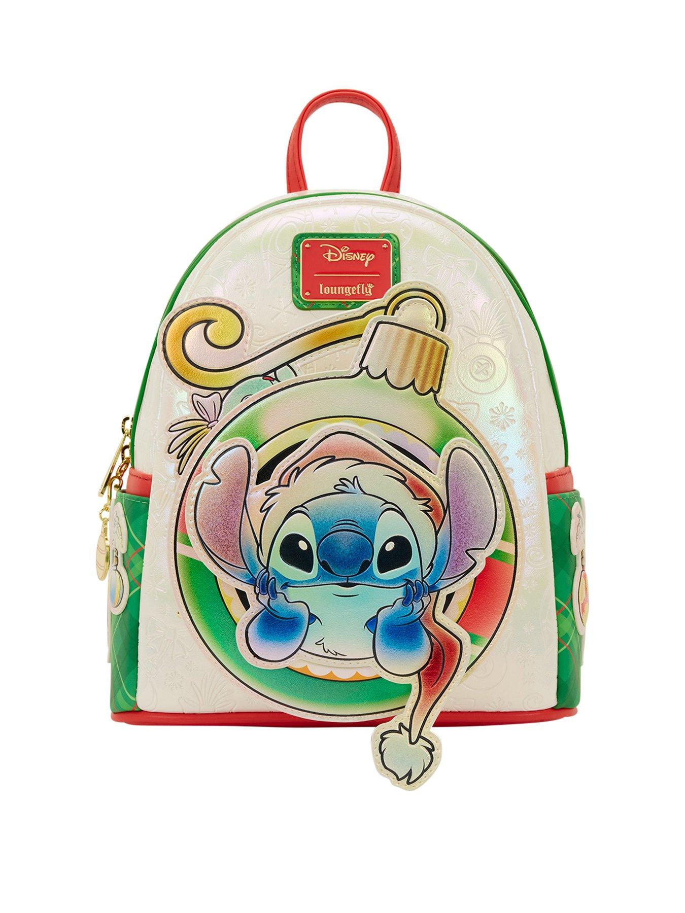 Loungefly Disney Lilo And Stitch Holiday Mini Backpack