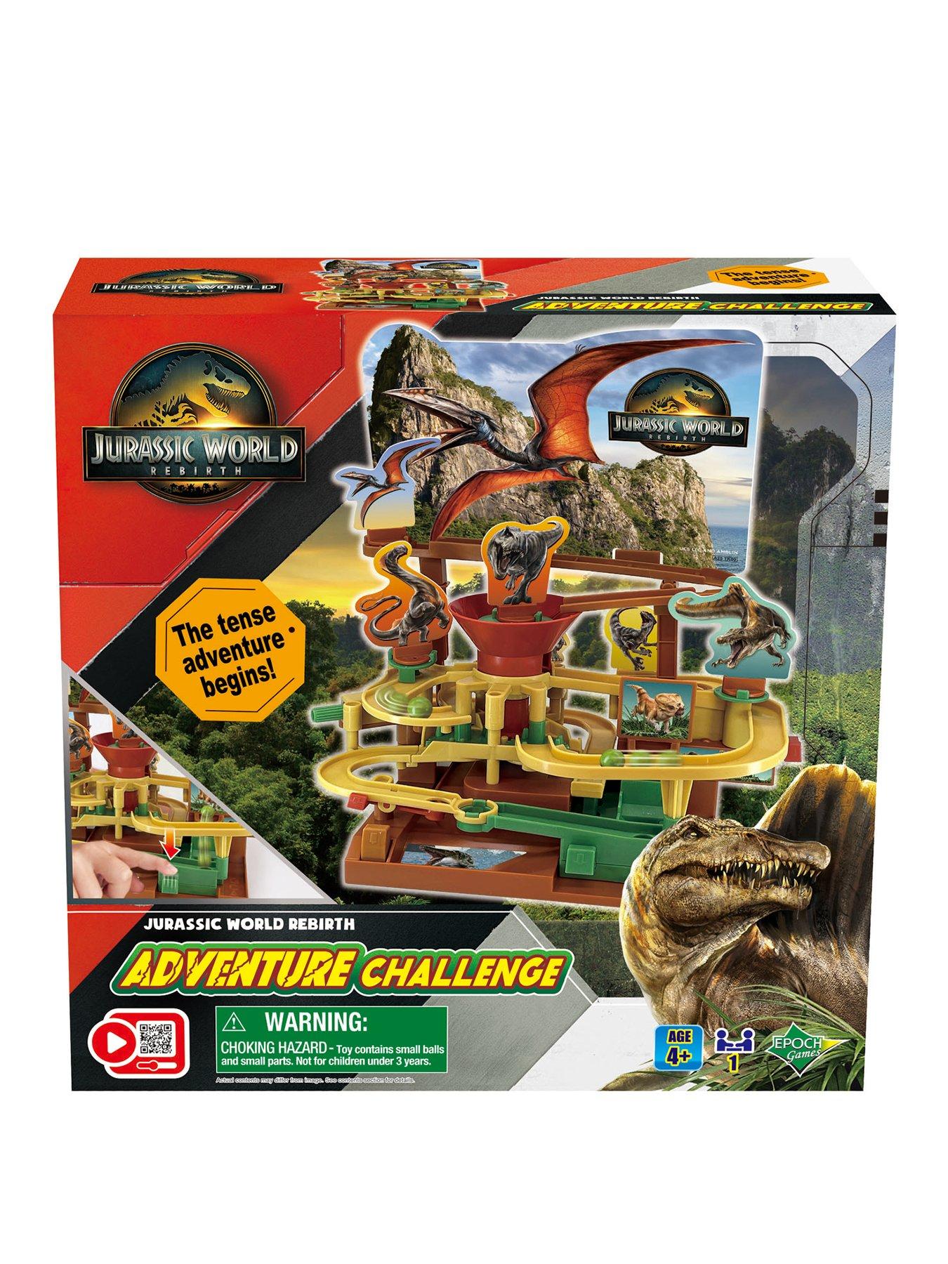 JURASSIC WORLD Jurassic World Rebirth Adventure Challenge Party Game