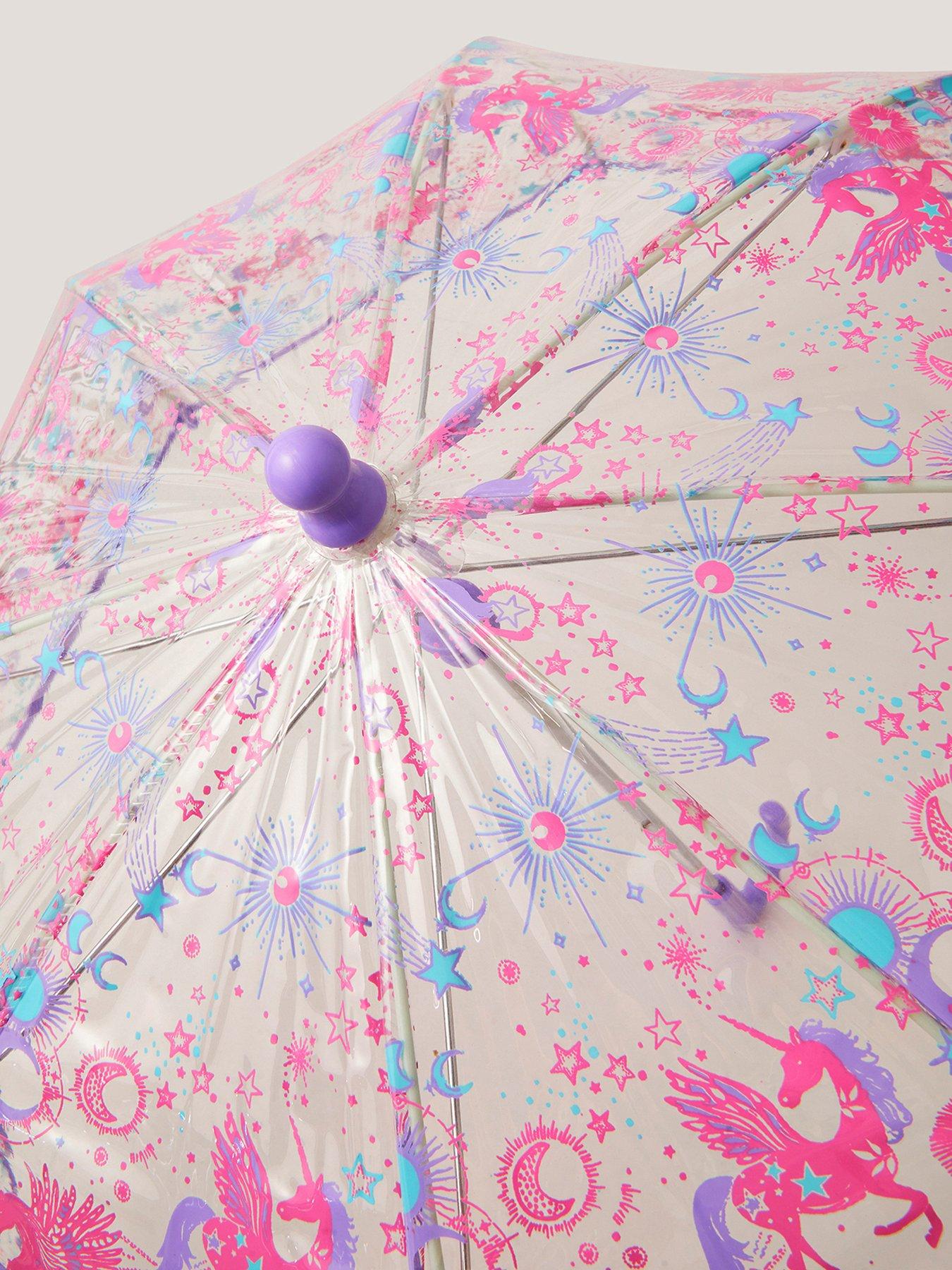 Image 3 of 3 of Monsoon Cosmic Unicorn Umbrella - Multi