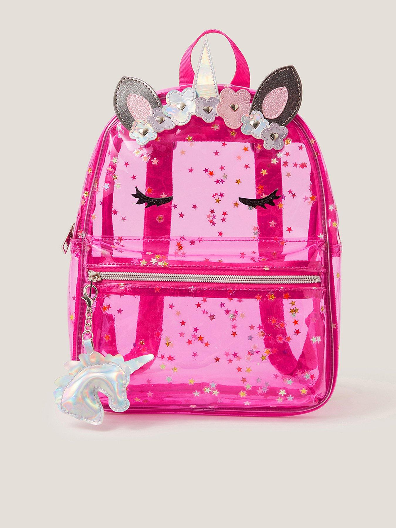 monsoon-girls-unicorn-dazzle-backpack-pink