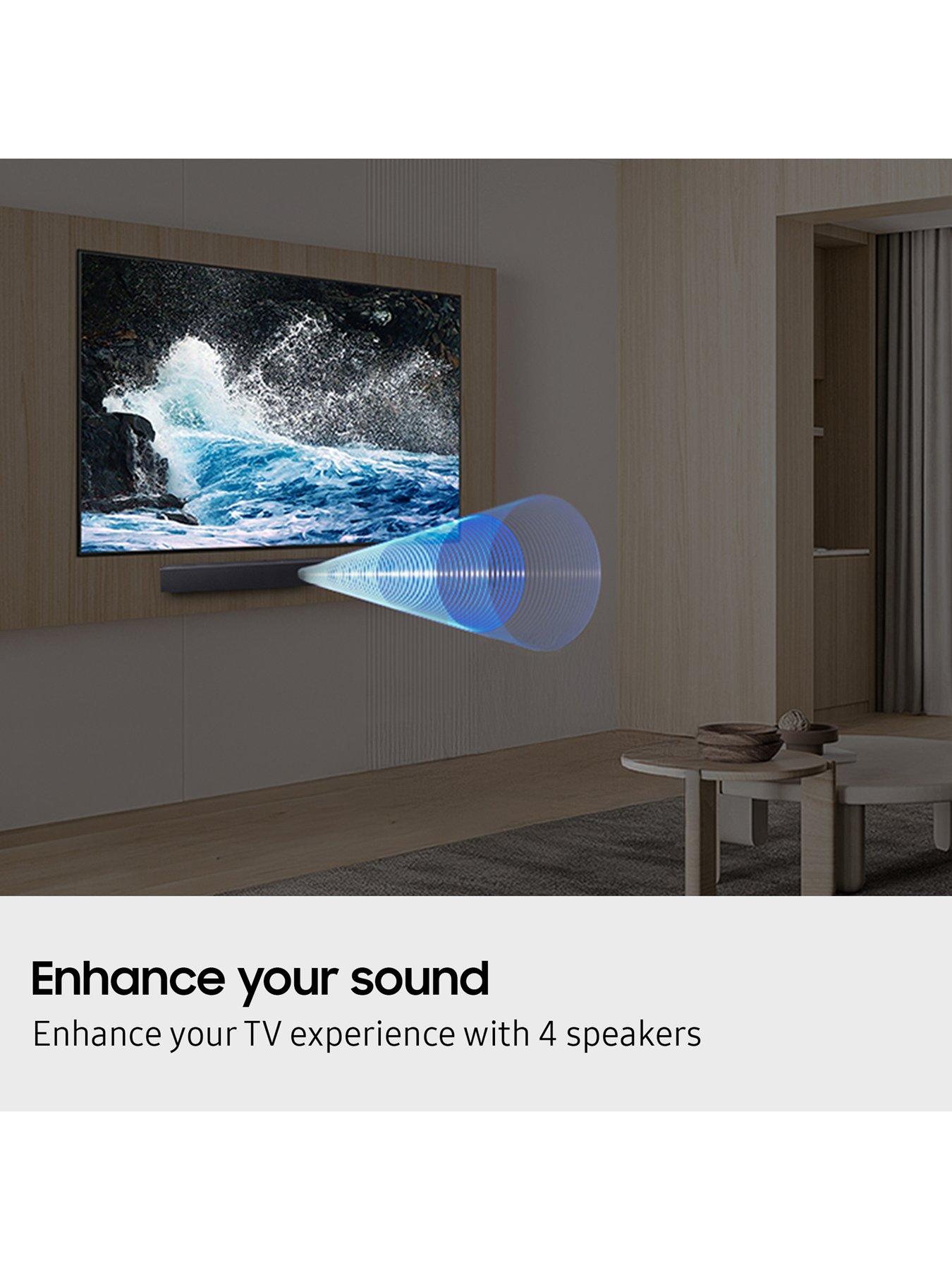 Image 7 of 7 of Samsung HW-B400F/XU 2.0-channel Soundbar with 4 Speakers