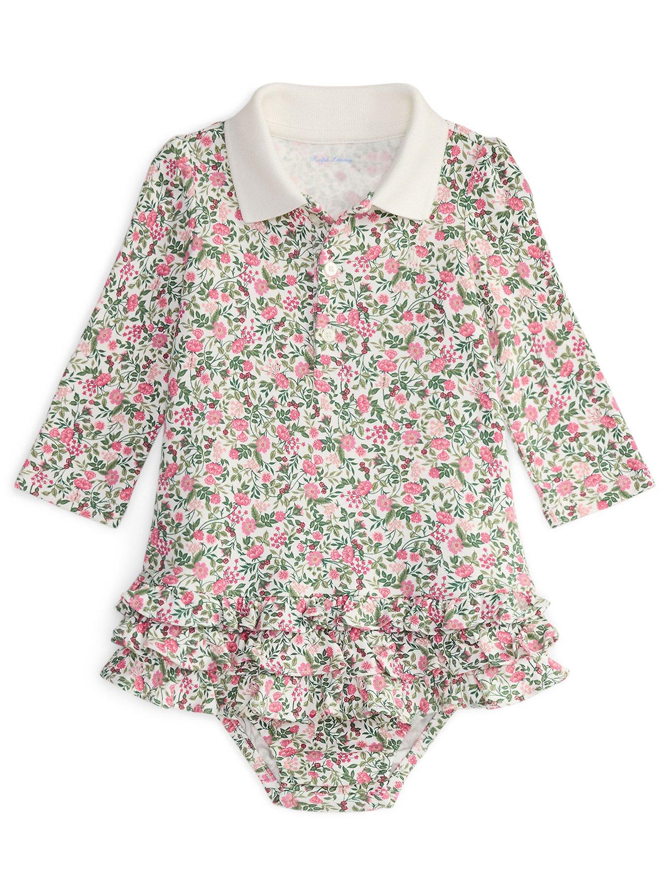 Polo Ralph Lauren Baby Girls Floral Dress - Multi