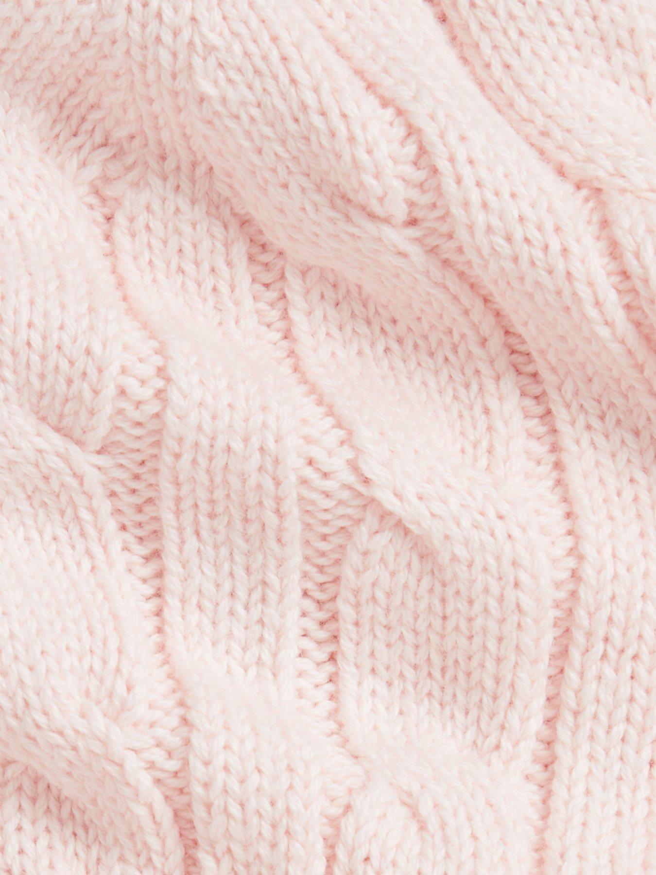 Image 3 of 3 of Polo Ralph Lauren Baby Girls Gift Box Hat and Bootie Set - Pink