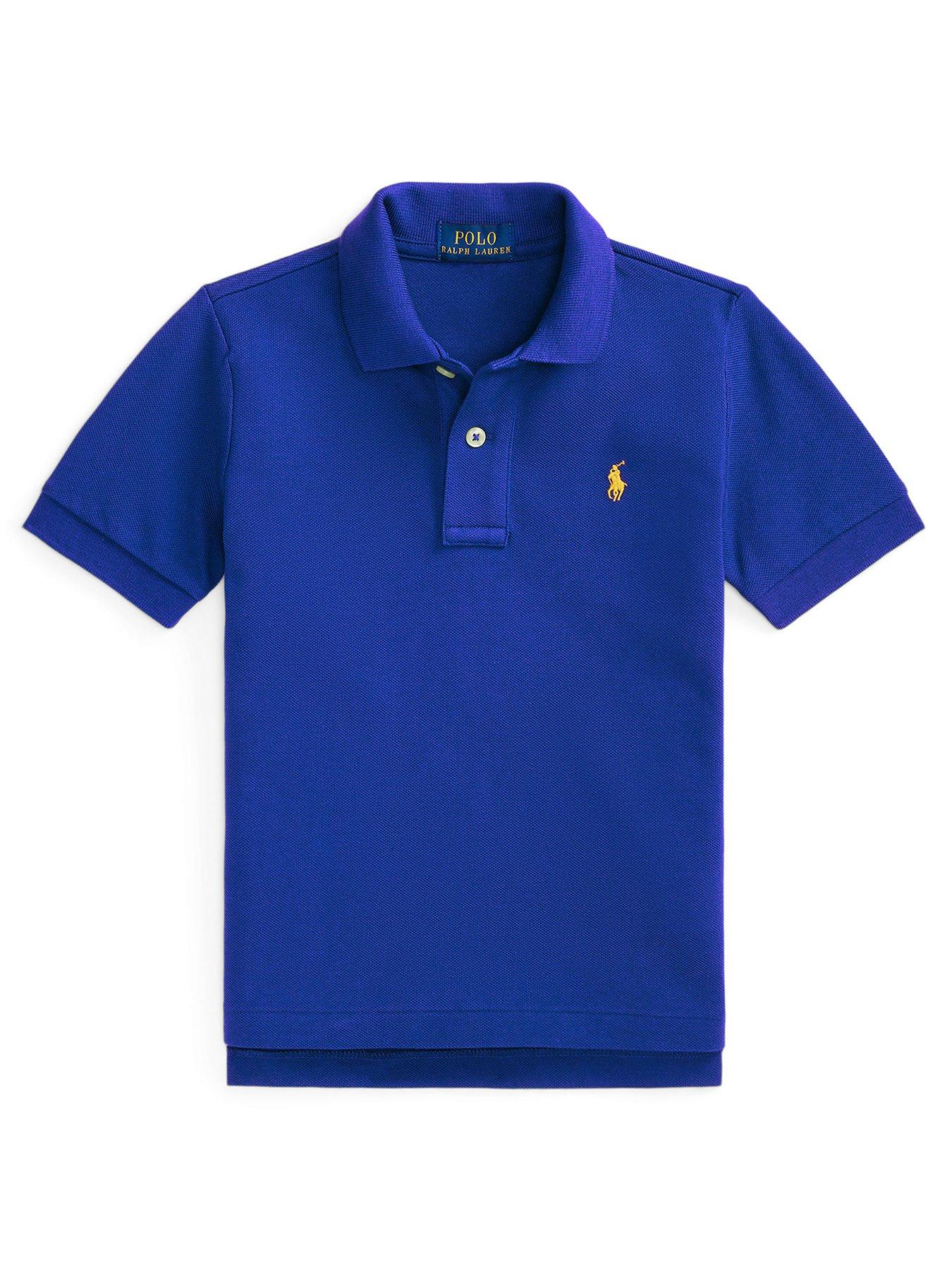 Polo Ralph Lauren Younger Boys Short Sleeve Polo Shirt - Blue