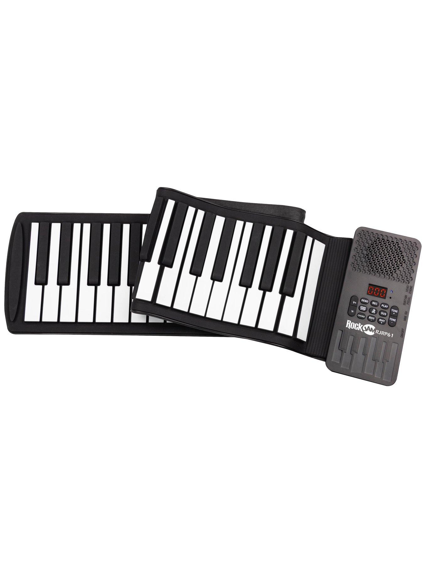 rockjam-rockjam-61-key-roll-up-piano-portable-amp-rechargeable-flexible-keyboard-with-built-in-speakers-128-tones-and-demo-songsstillFront
