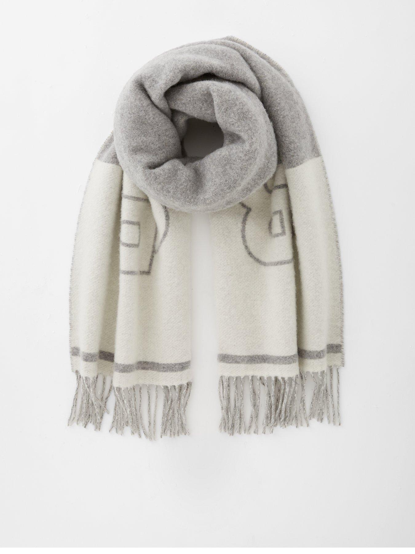 boss-vianna-scarf-medium-grey