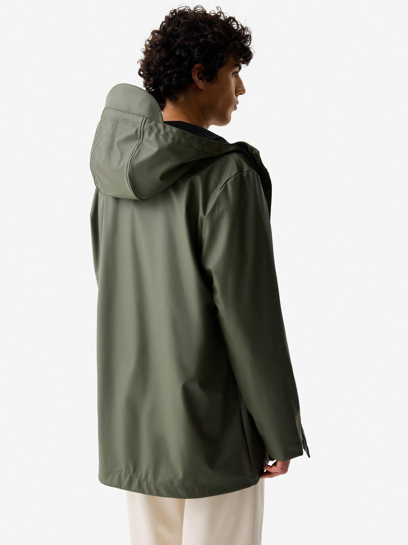 hunter-unisex-jo-pu-raincoat-greenstillFront