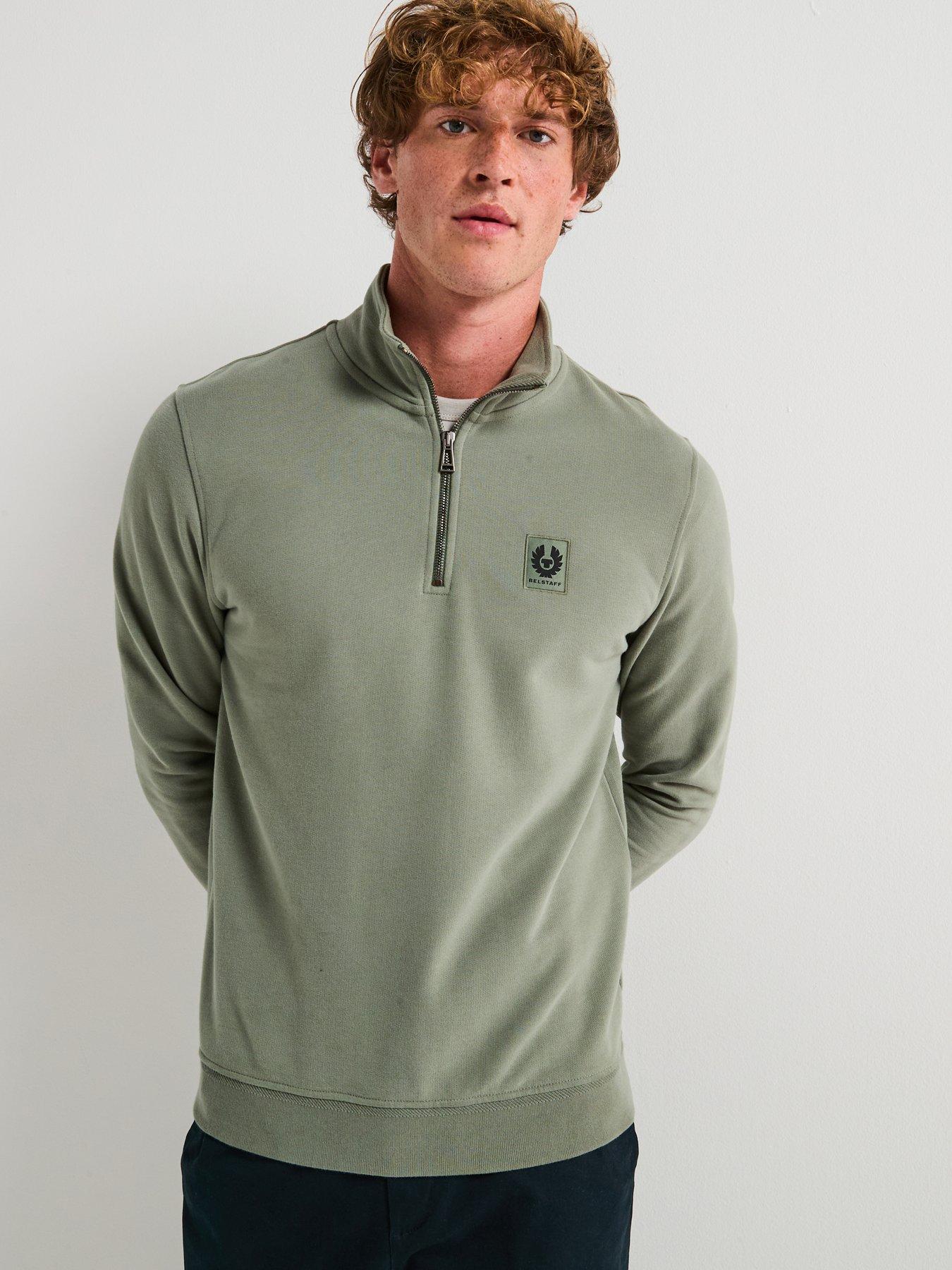 belstaff-left-chest-patch-logo-quarter-zip-sweatshirt-light-green