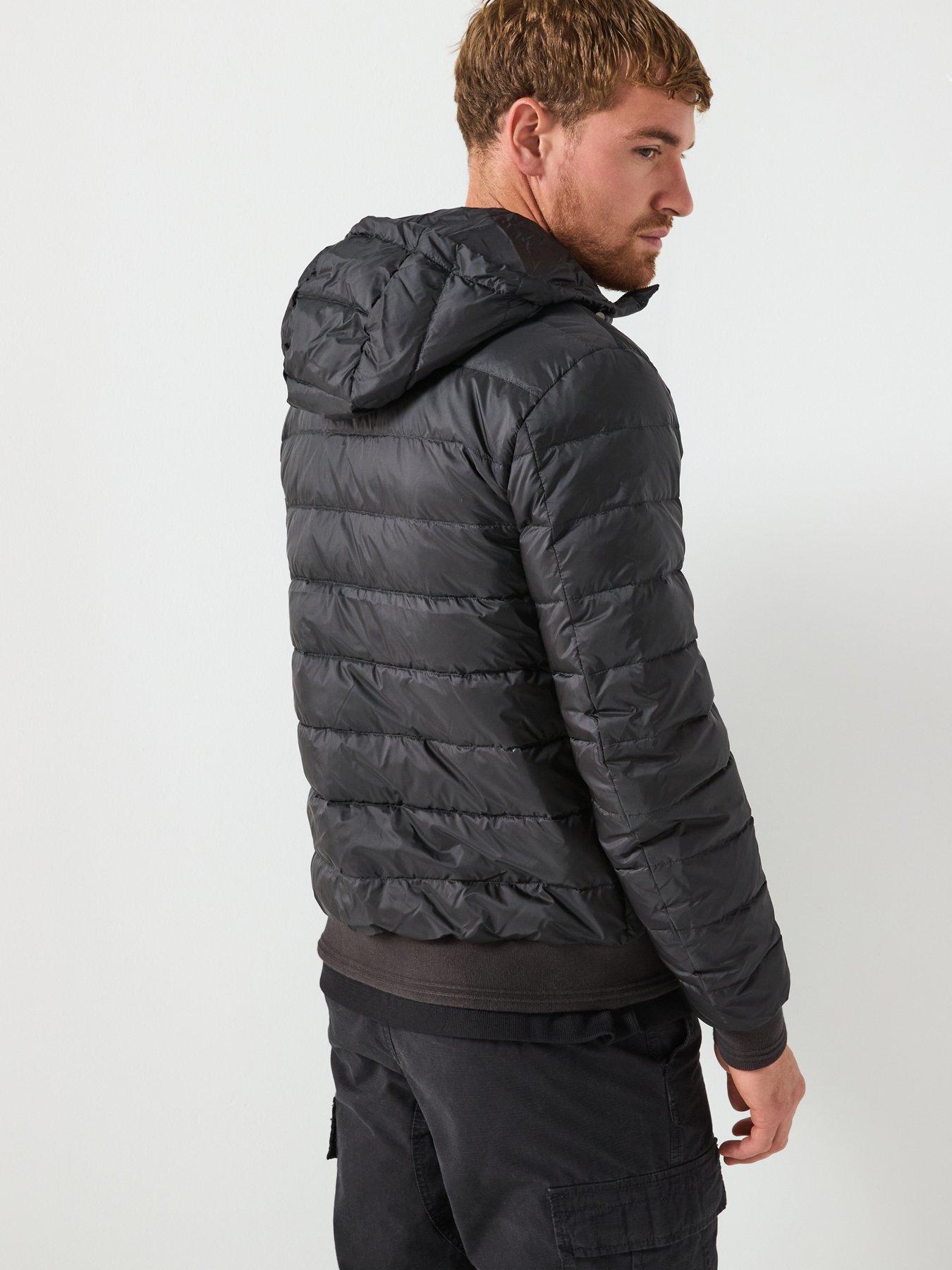 Image 2 of 6 of Belstaff Control Hooded Padded Jacket - Black