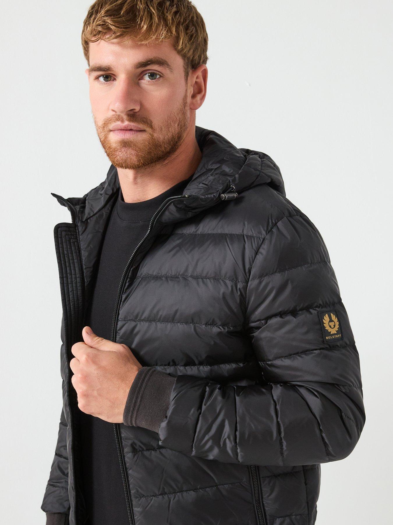 Image 4 of 6 of Belstaff Control Hooded Padded Jacket - Black