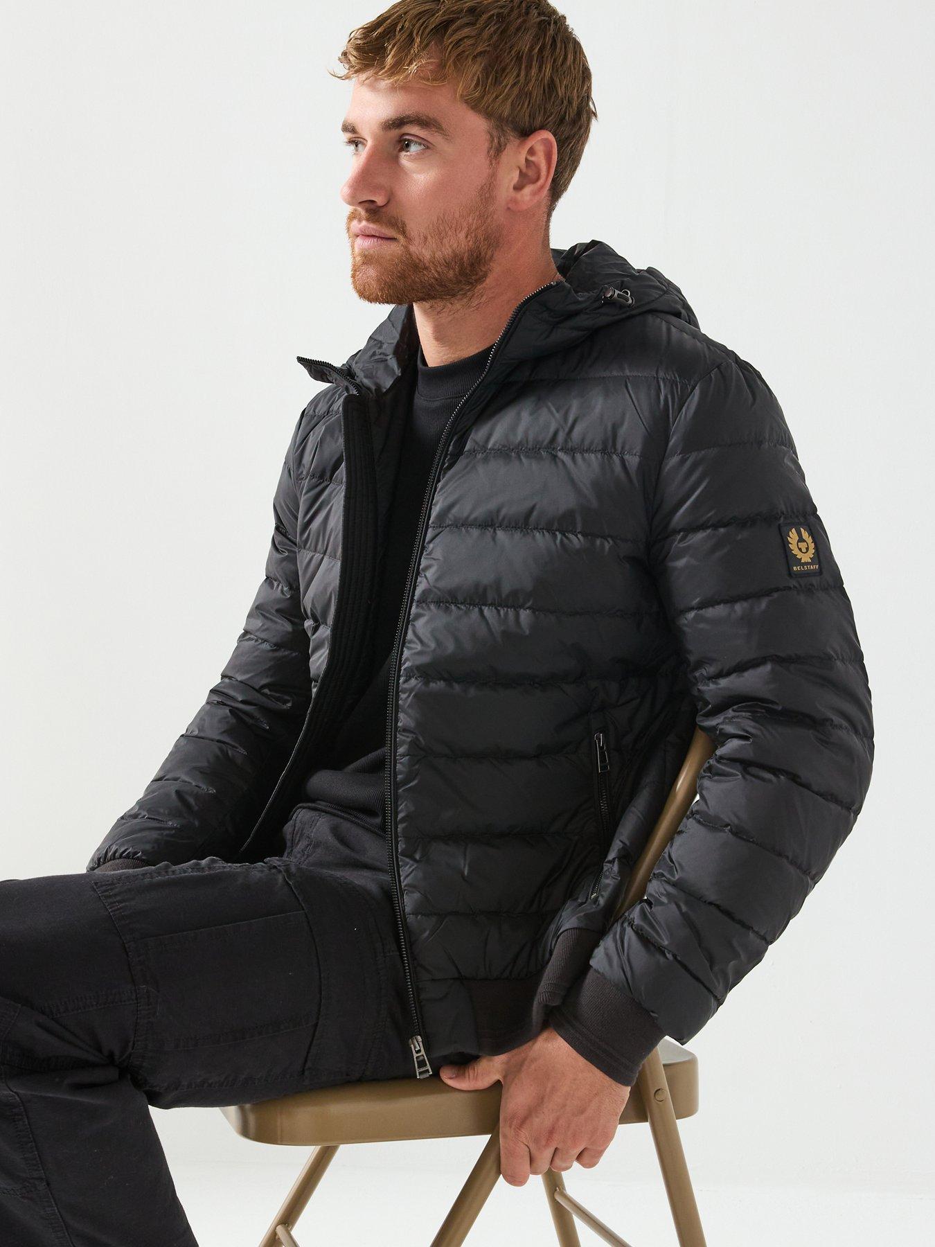 Image 5 of 6 of Belstaff Control Hooded Padded Jacket - Black