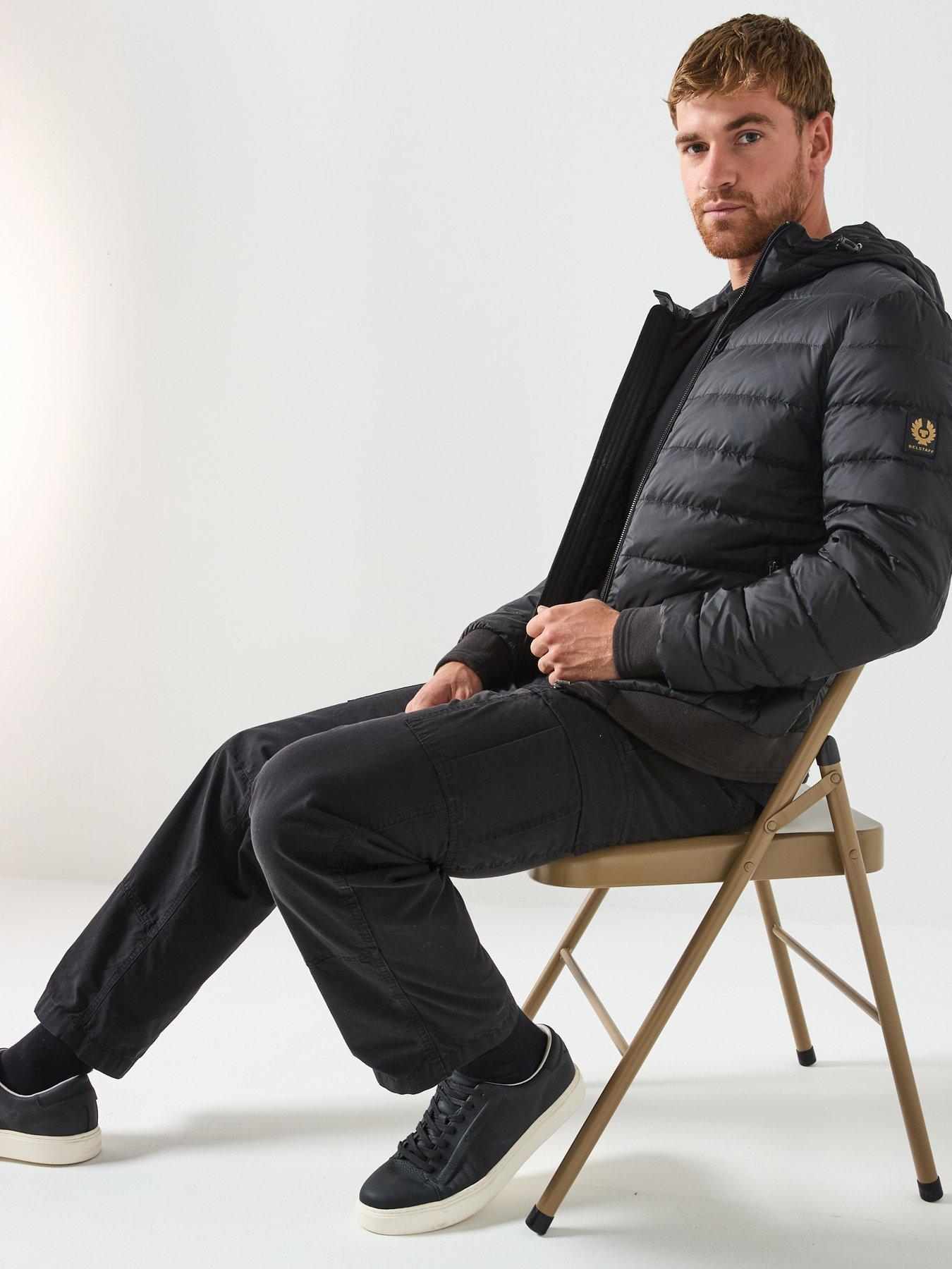 Image 6 of 6 of Belstaff Control Hooded Padded Jacket - Black