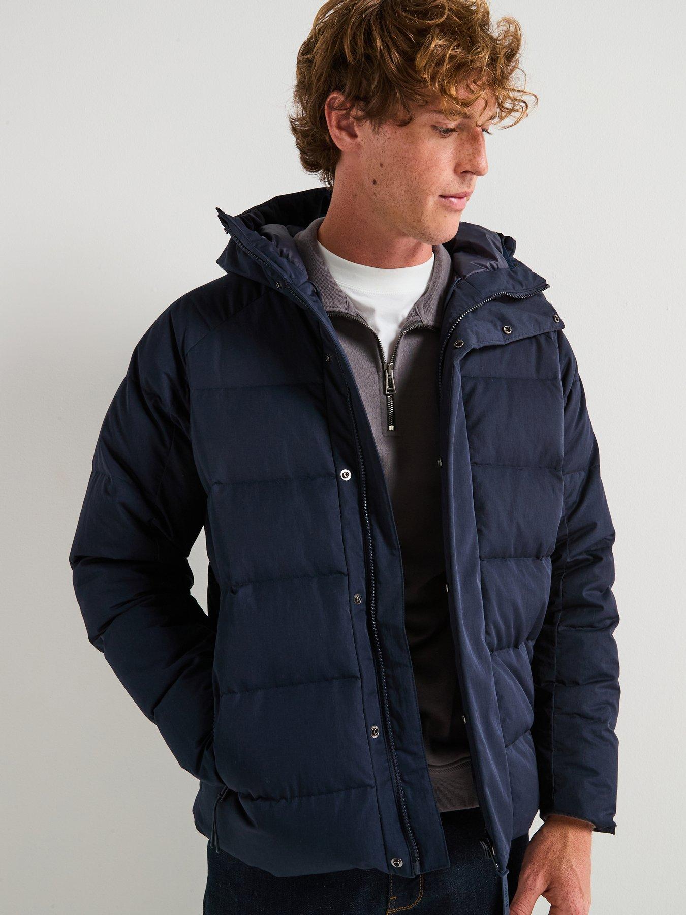 Belstaff Apex Heavyweight Padded Jacket - Navy