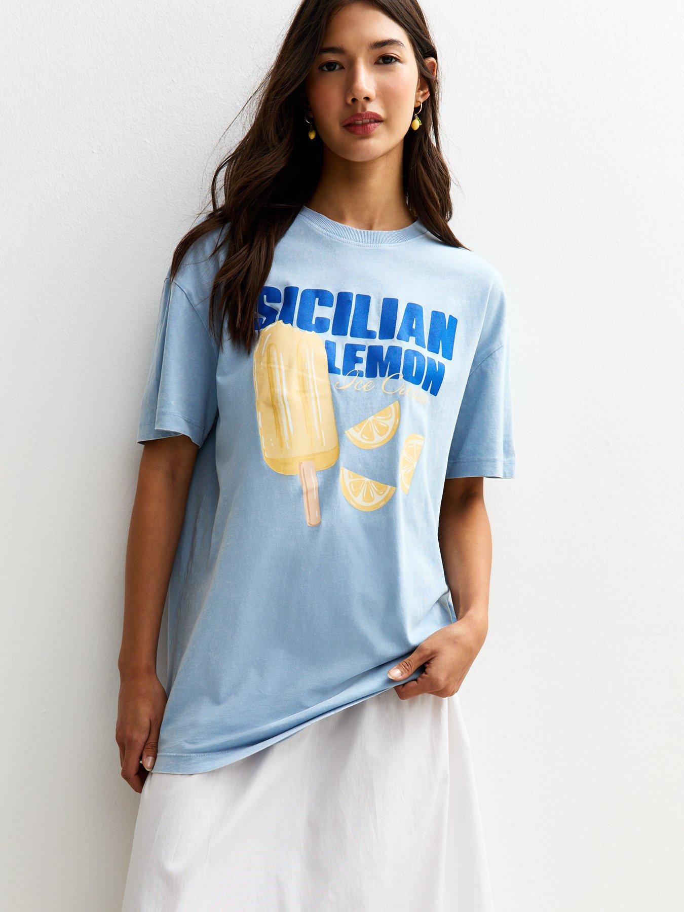 new-look-oversized-lemon-print-t-shirt-bluefront