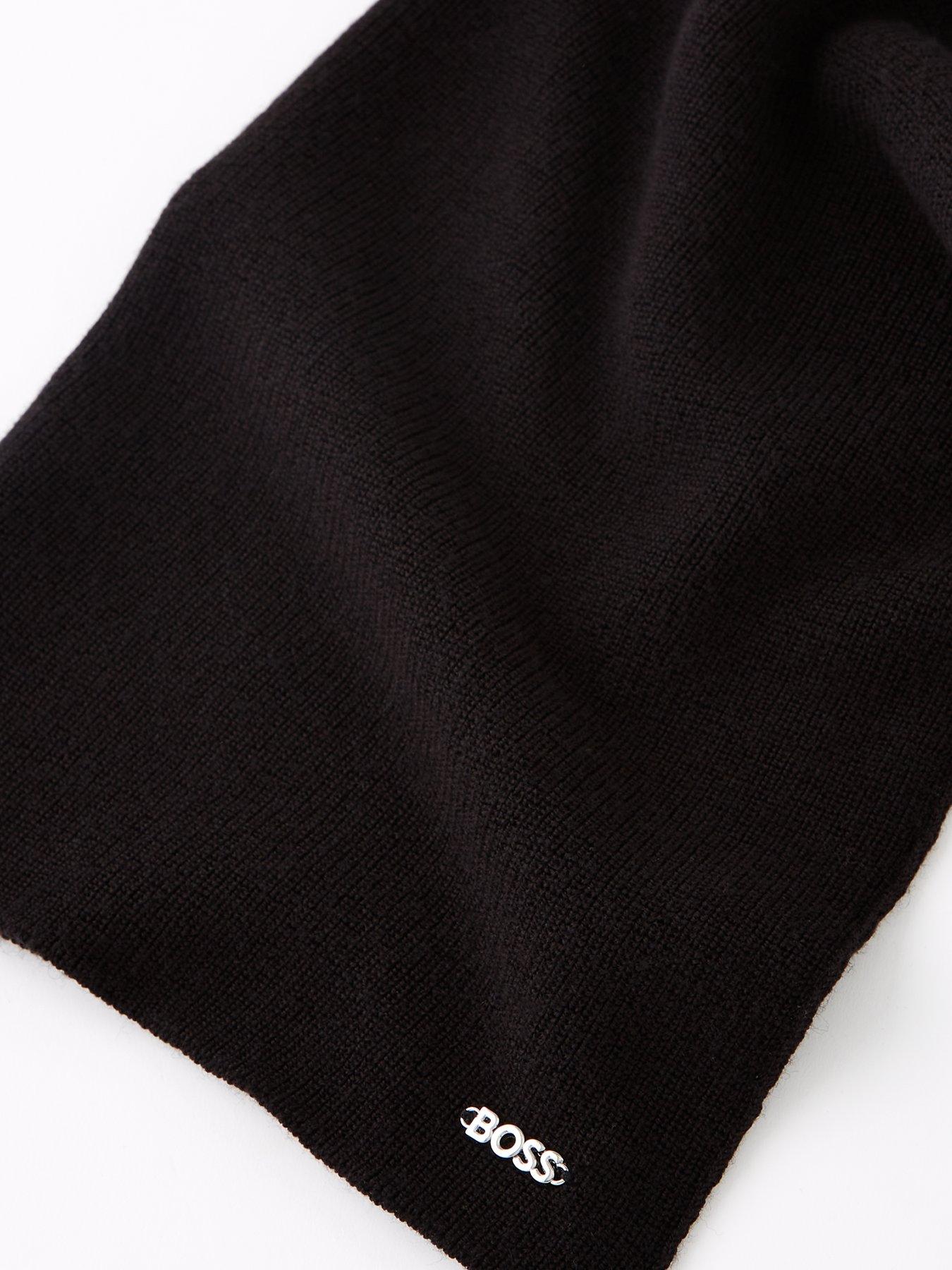 Image 4 of 4 of BOSS Liviliana Scarf Set - Black