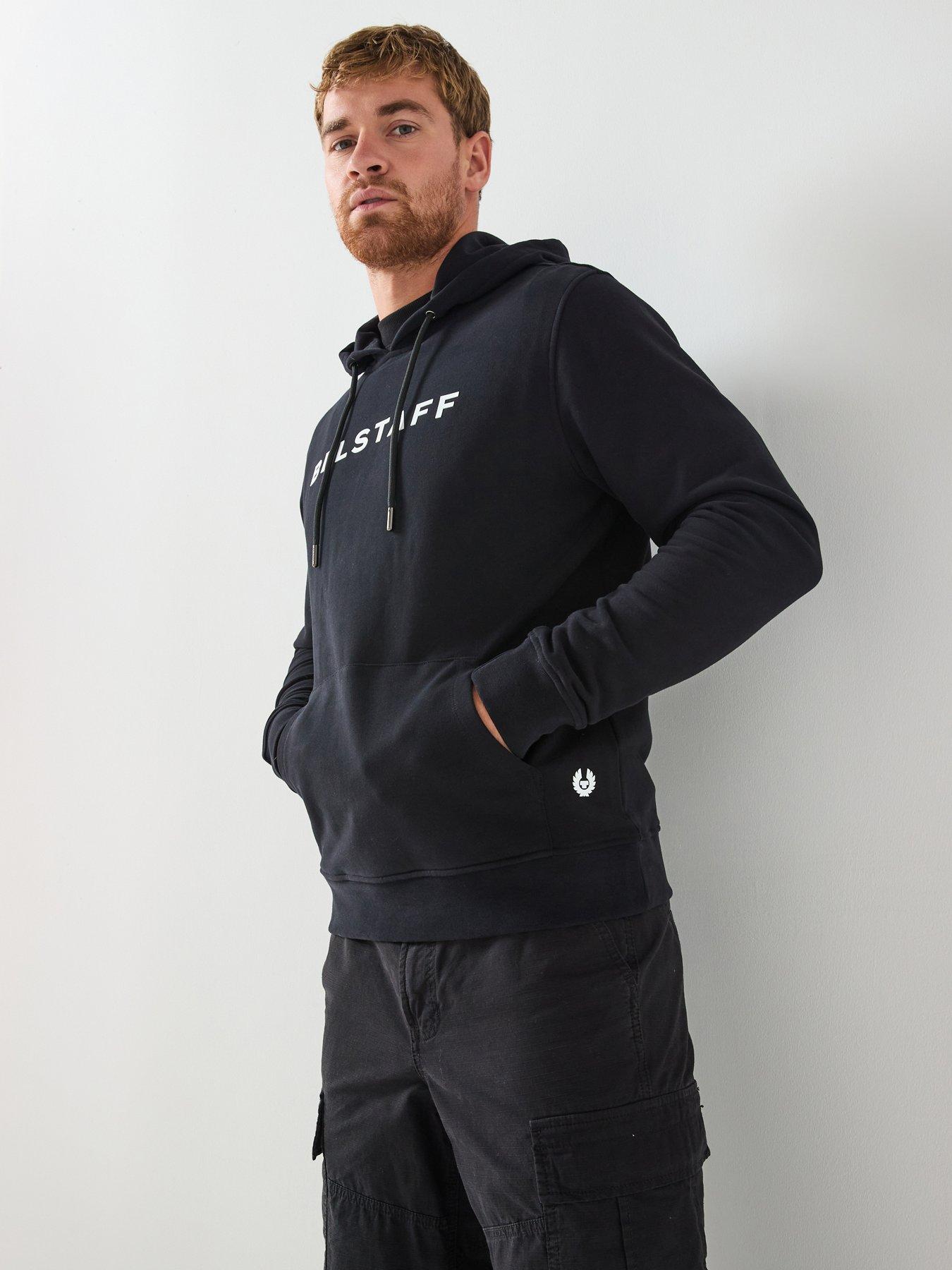 belstaff-linear-logo-overhead-hoodie-black