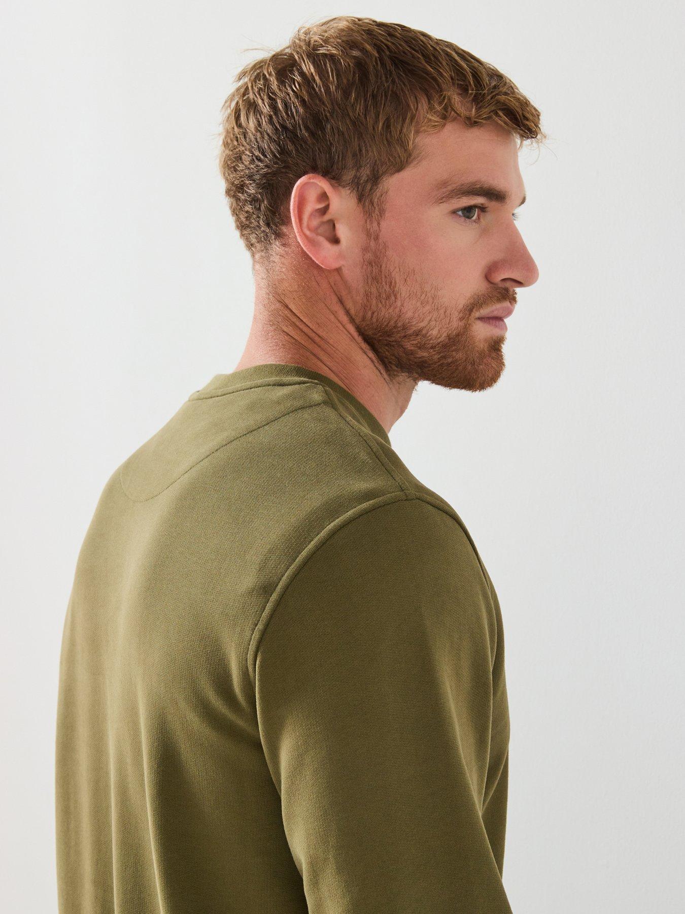 belstaff-left-chest-patch-logo-regular-fit-crew-sweater-greendetail