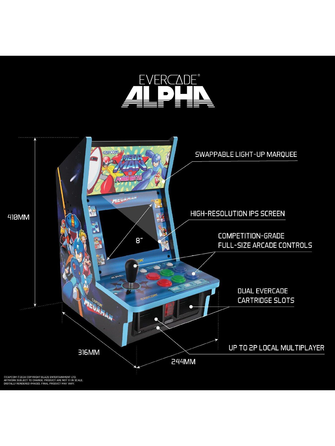 Image 4 of 4 of Evercade Evercade Alpha Mega Man Bartop Arcade