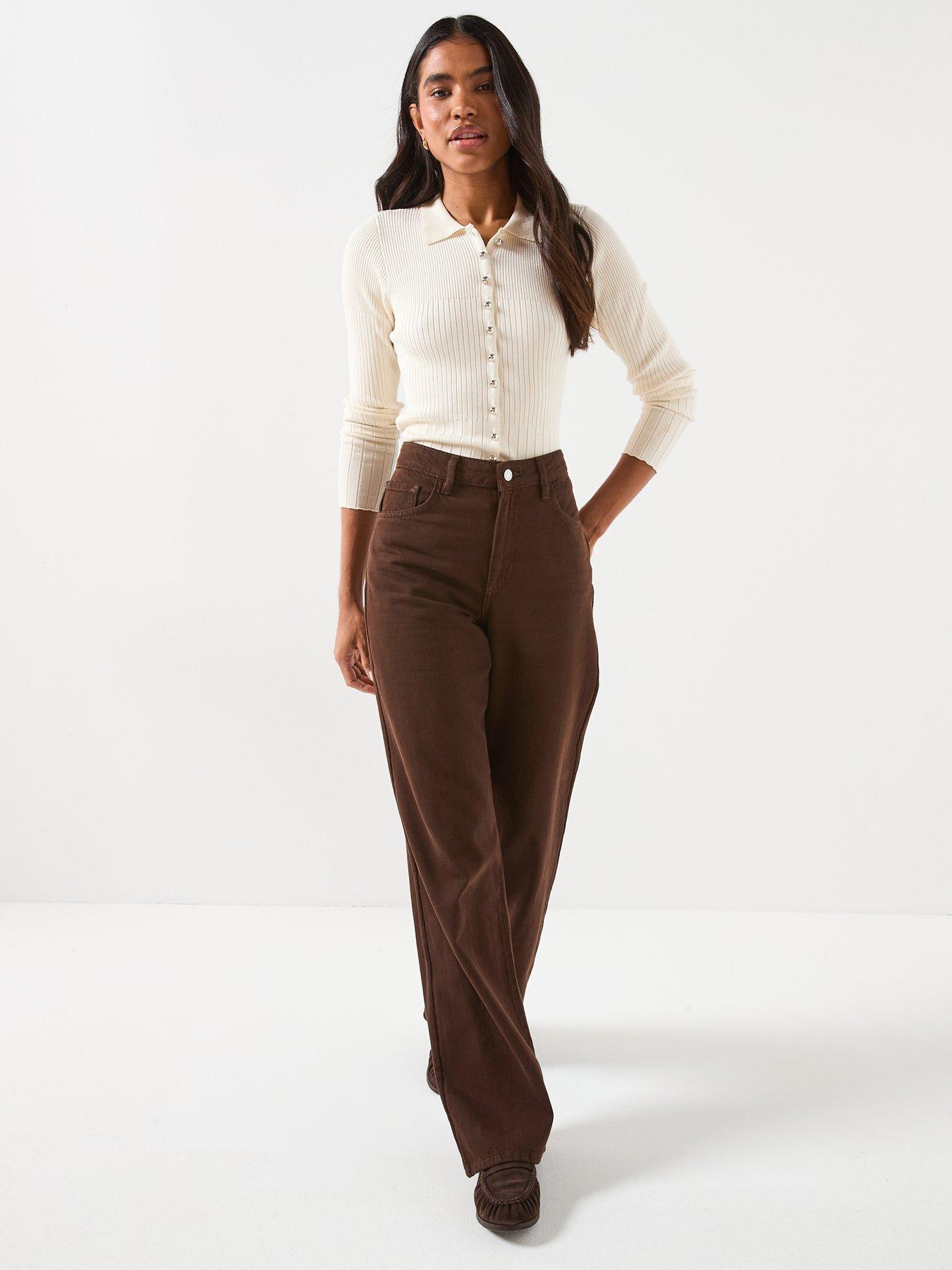 vero-moda-siri-long-sleeve-polo-neck-pullover-brownback