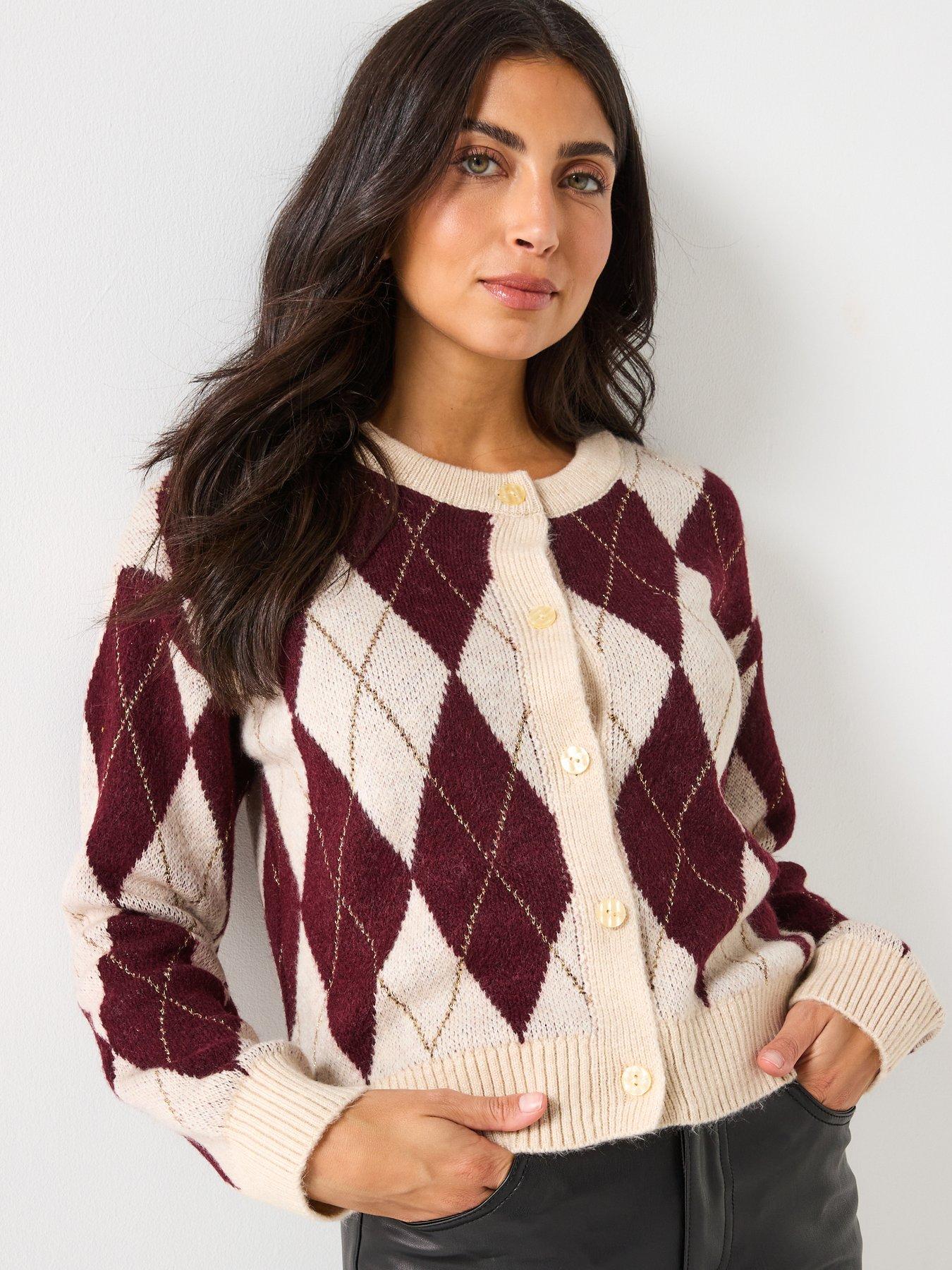 vero-moda-billie-long-sleeve-argyle-cardigan-multi