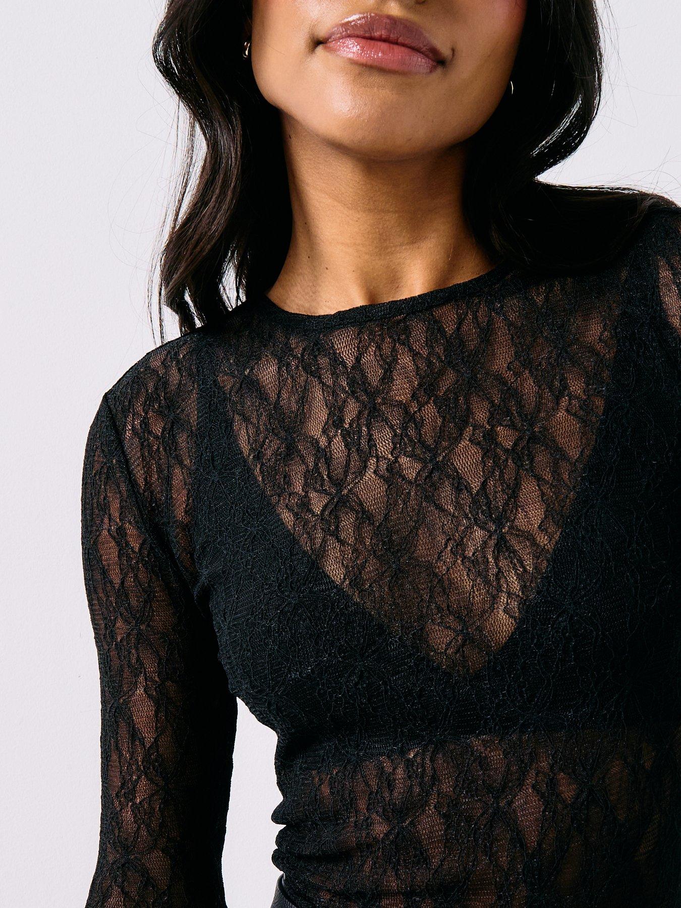 aware-tessy-long-sleeve-o-neck-lace-top-blackoutfit