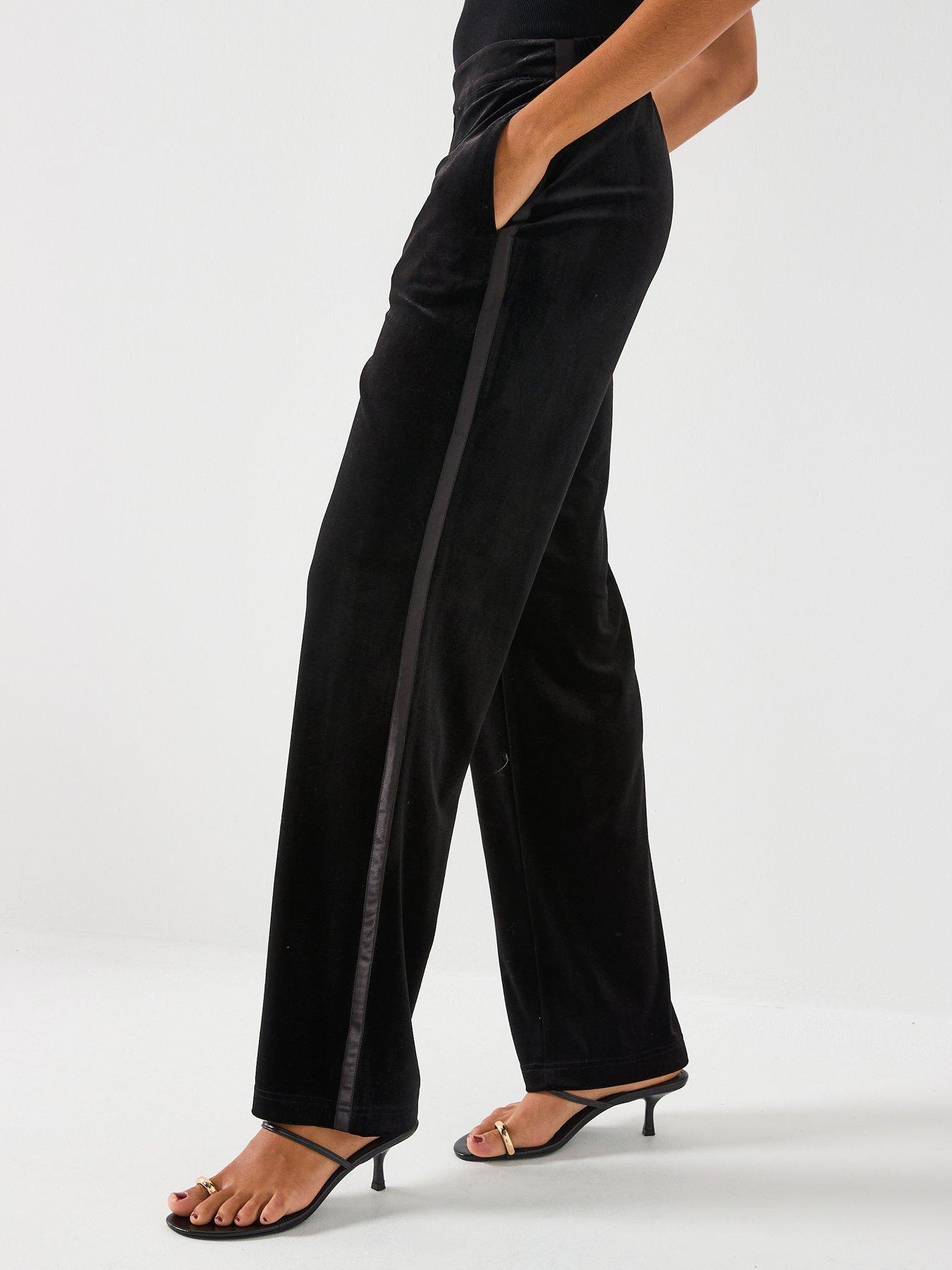 vero-moda-haven-high-waist-velvet-pants-black