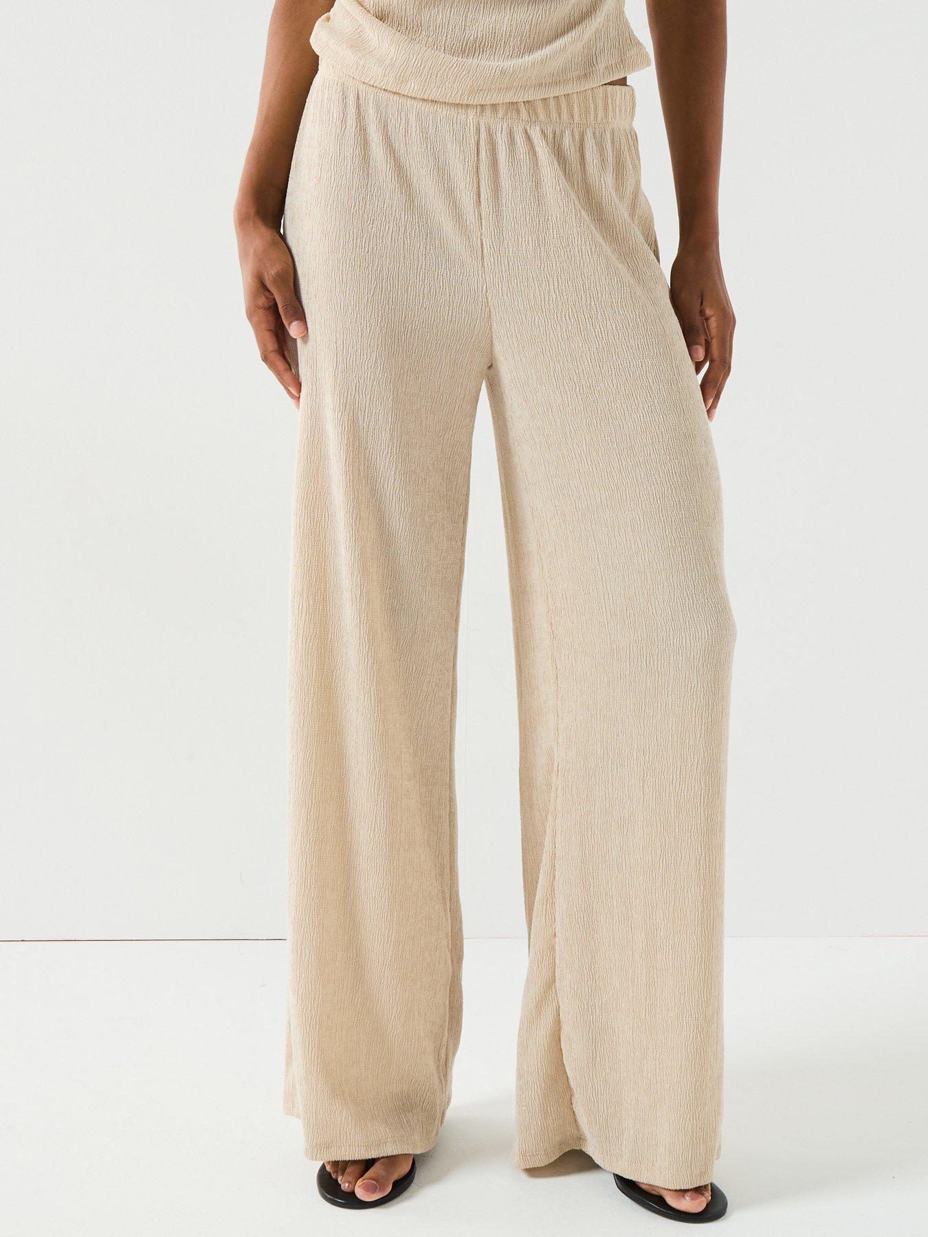 vero-moda-luna-wide-leg-trousers-cream