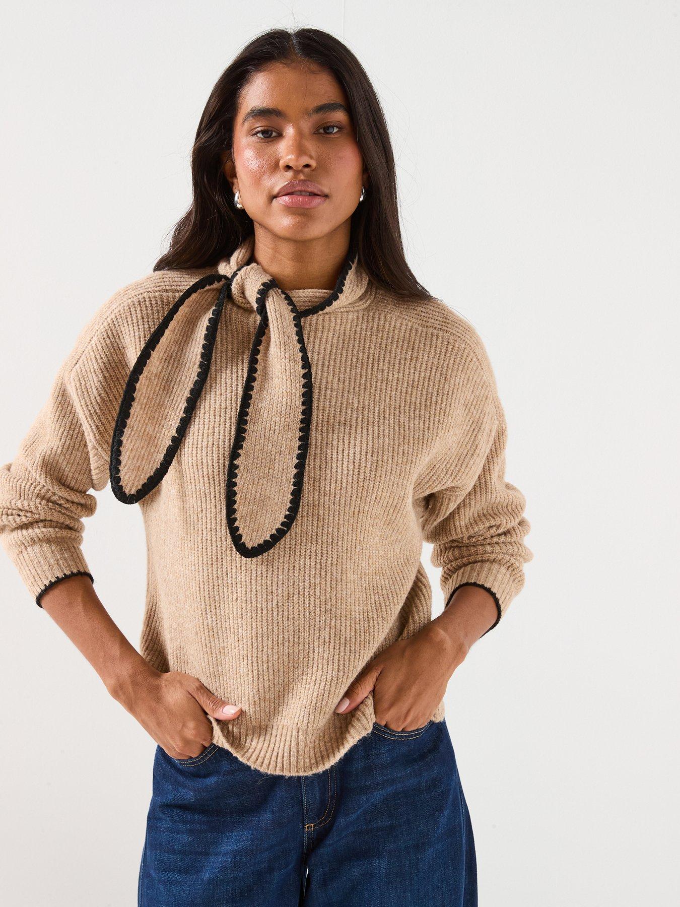 Vero Moda Napoli Knitted Pullover - Beige