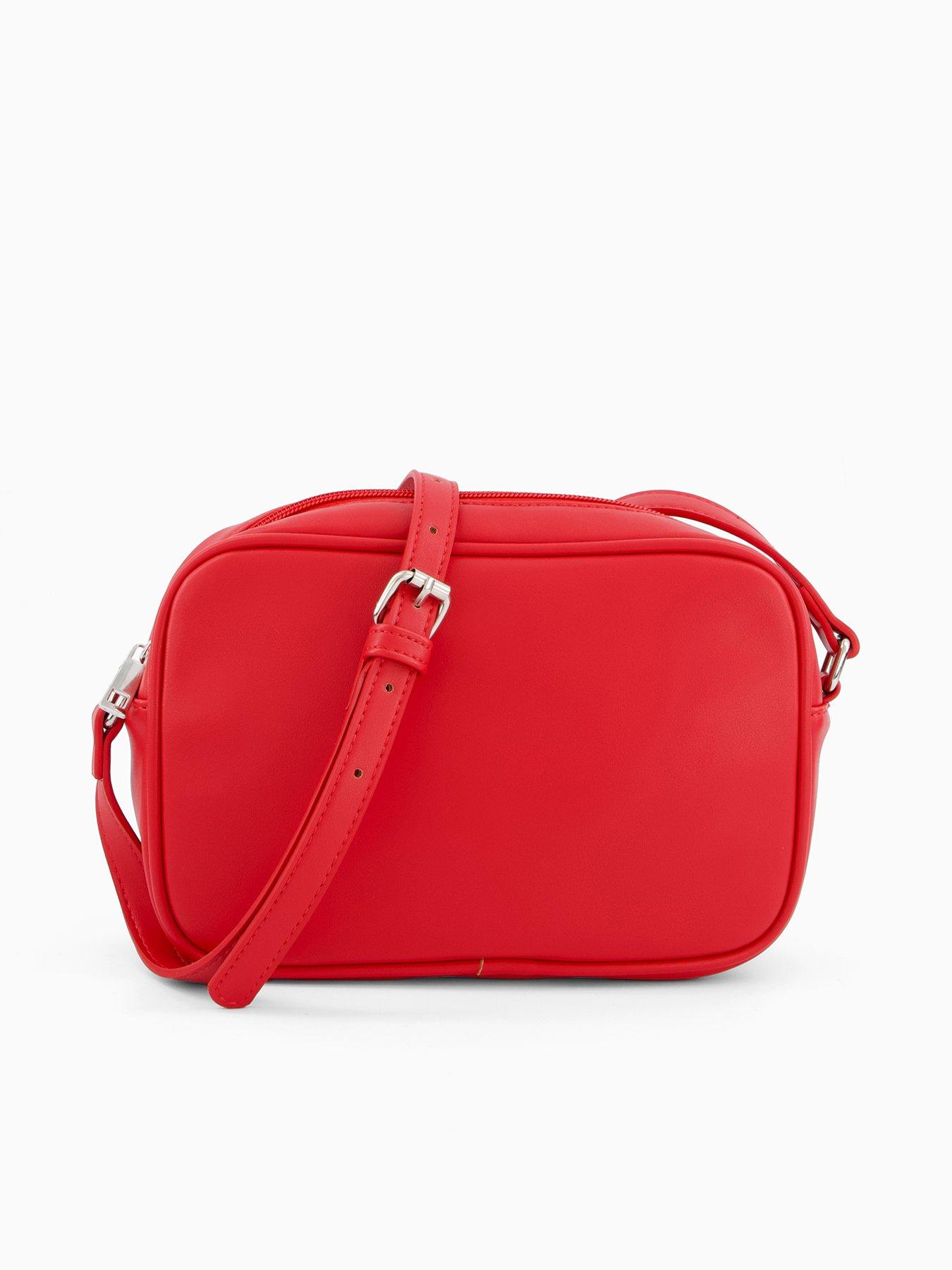 Image 1 of 4 of PIECES Fanni Cross Body Bag - Red