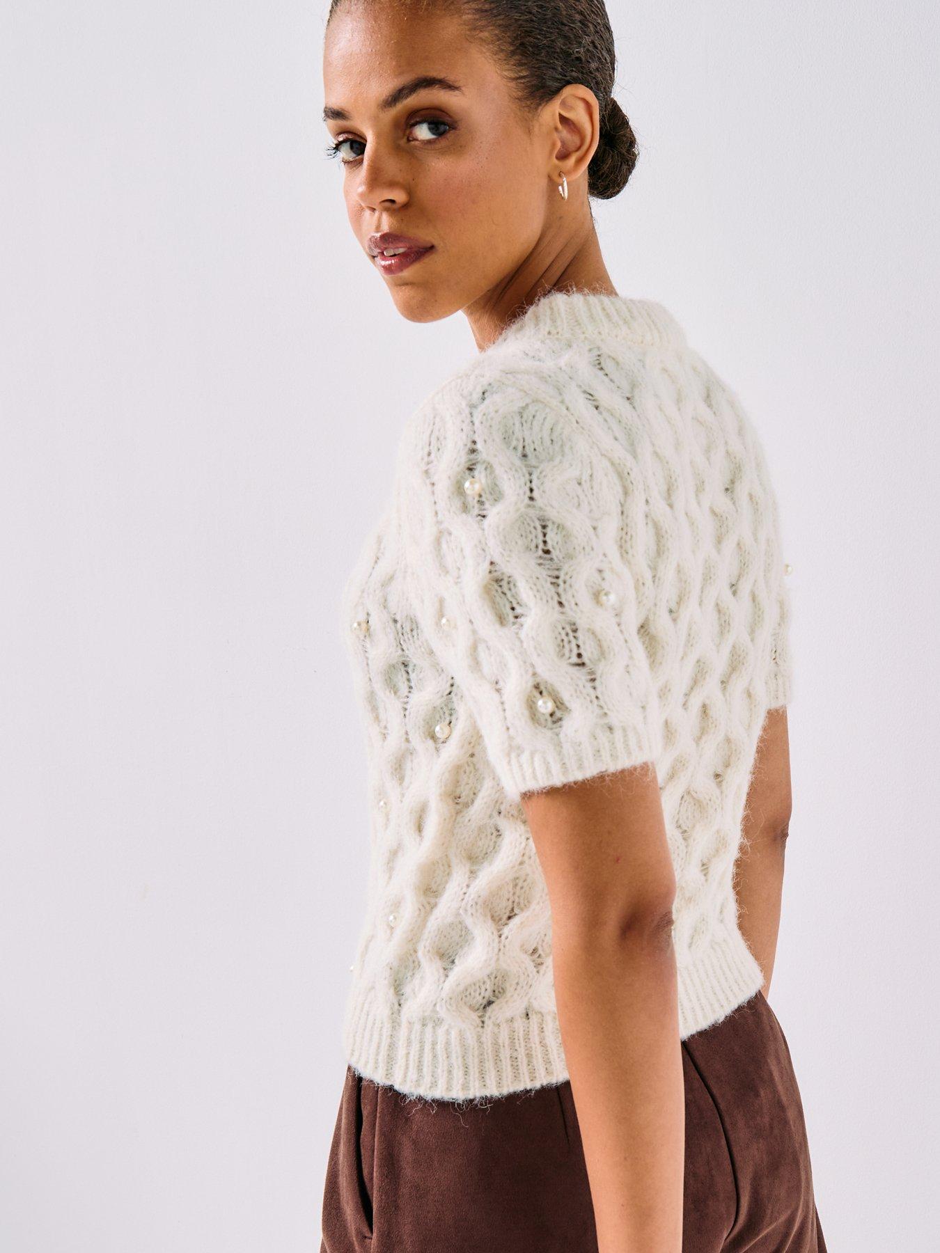 vero-moda-pearl-short-sleeve-pullover-jumper-creamoutfit