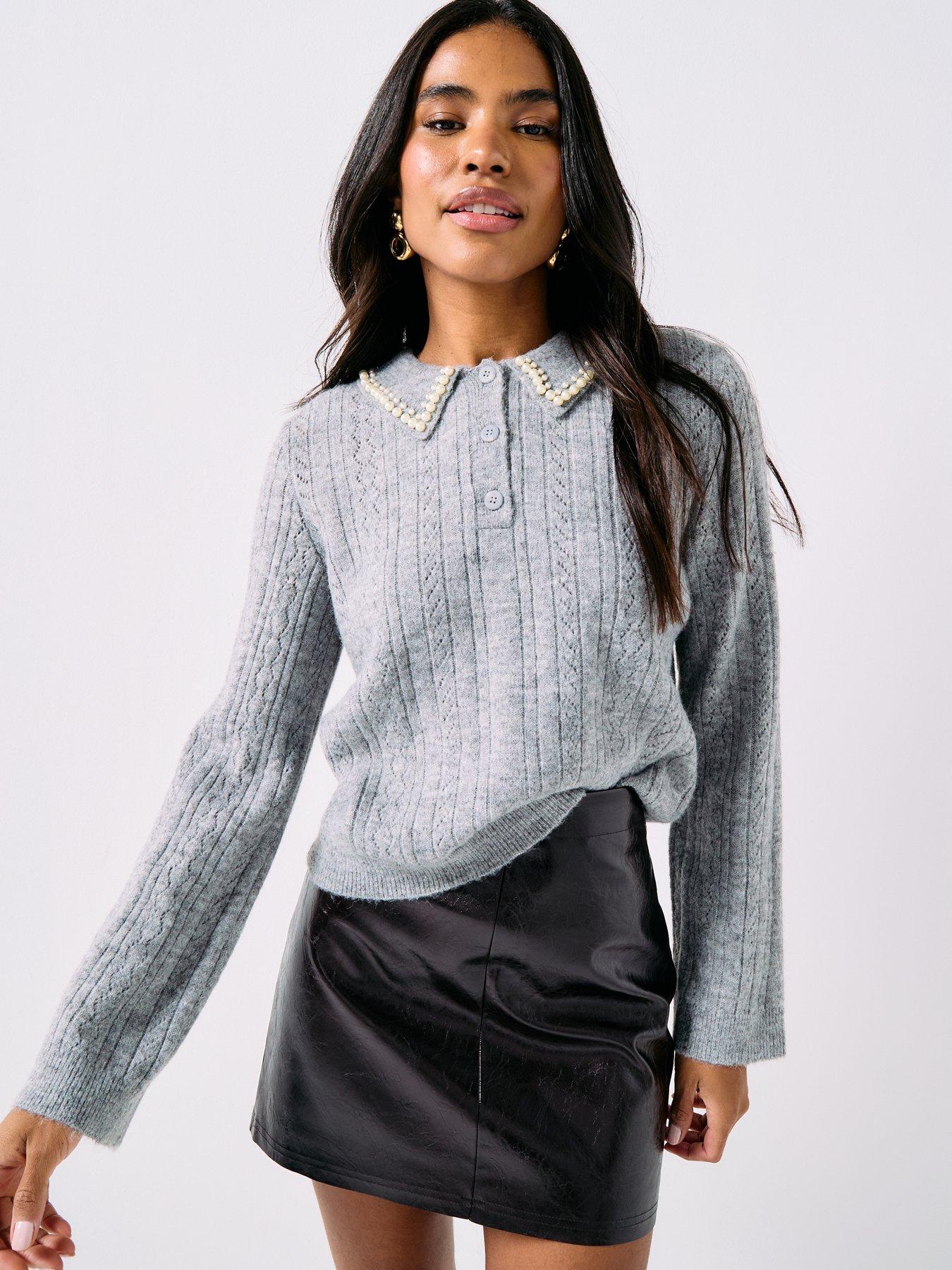 jdy-high-waist-skirt-dark-brownoutfit