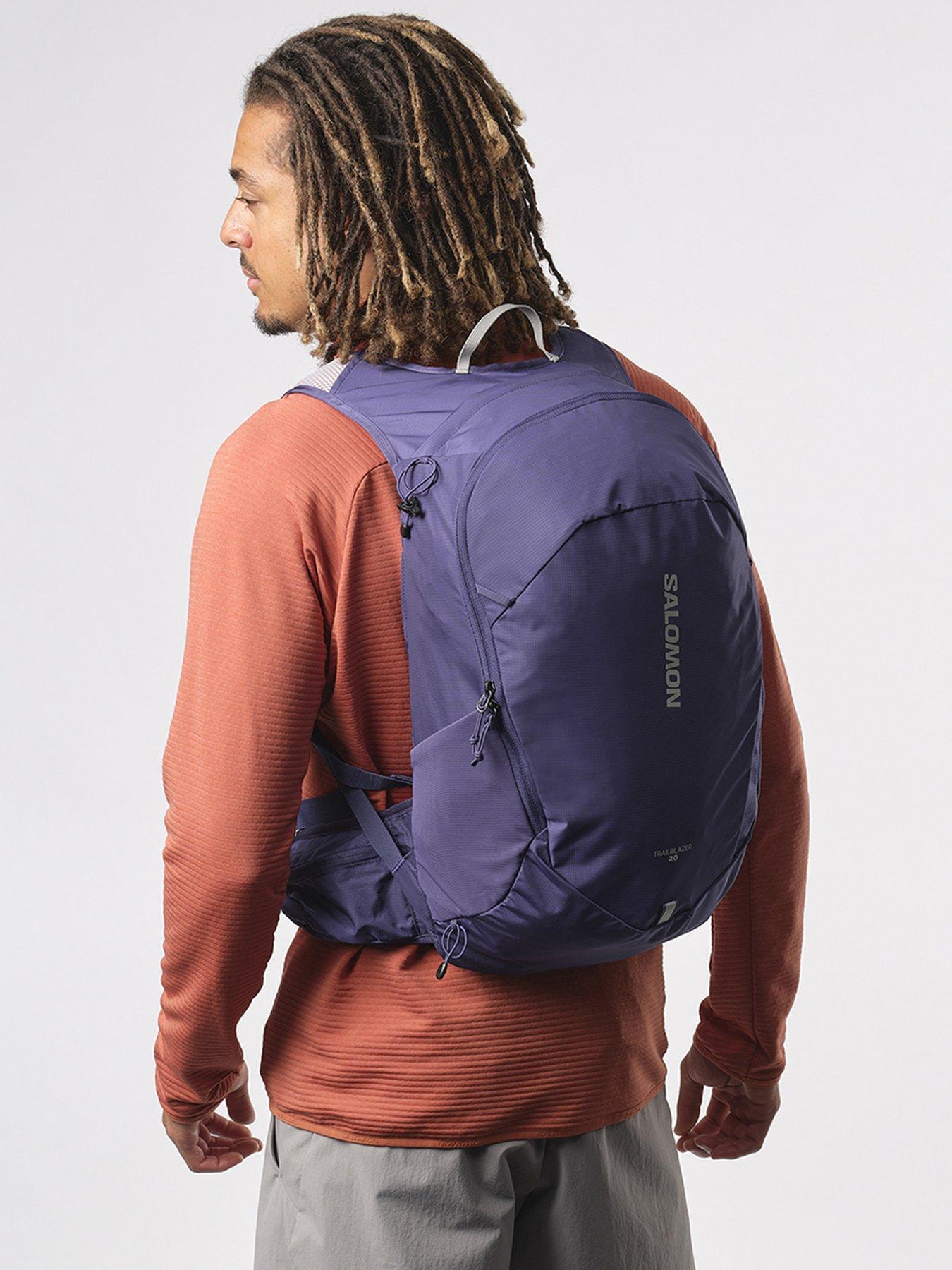 salomon-adults-unisex-trailblazer-20-backpack-bluestillFront