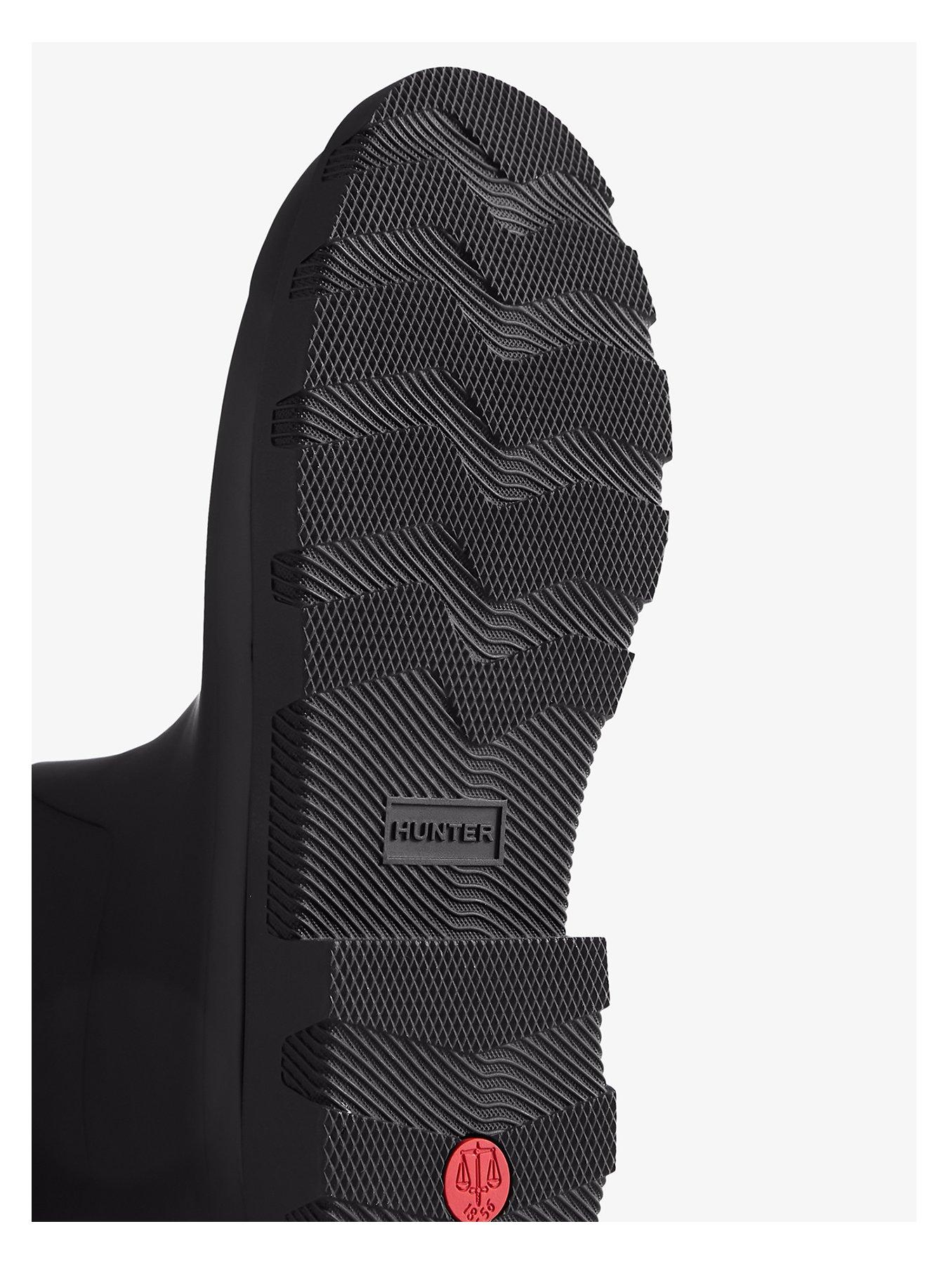 Image 4 of 4 of Hunter Mens Downpour Tall Boots - Black