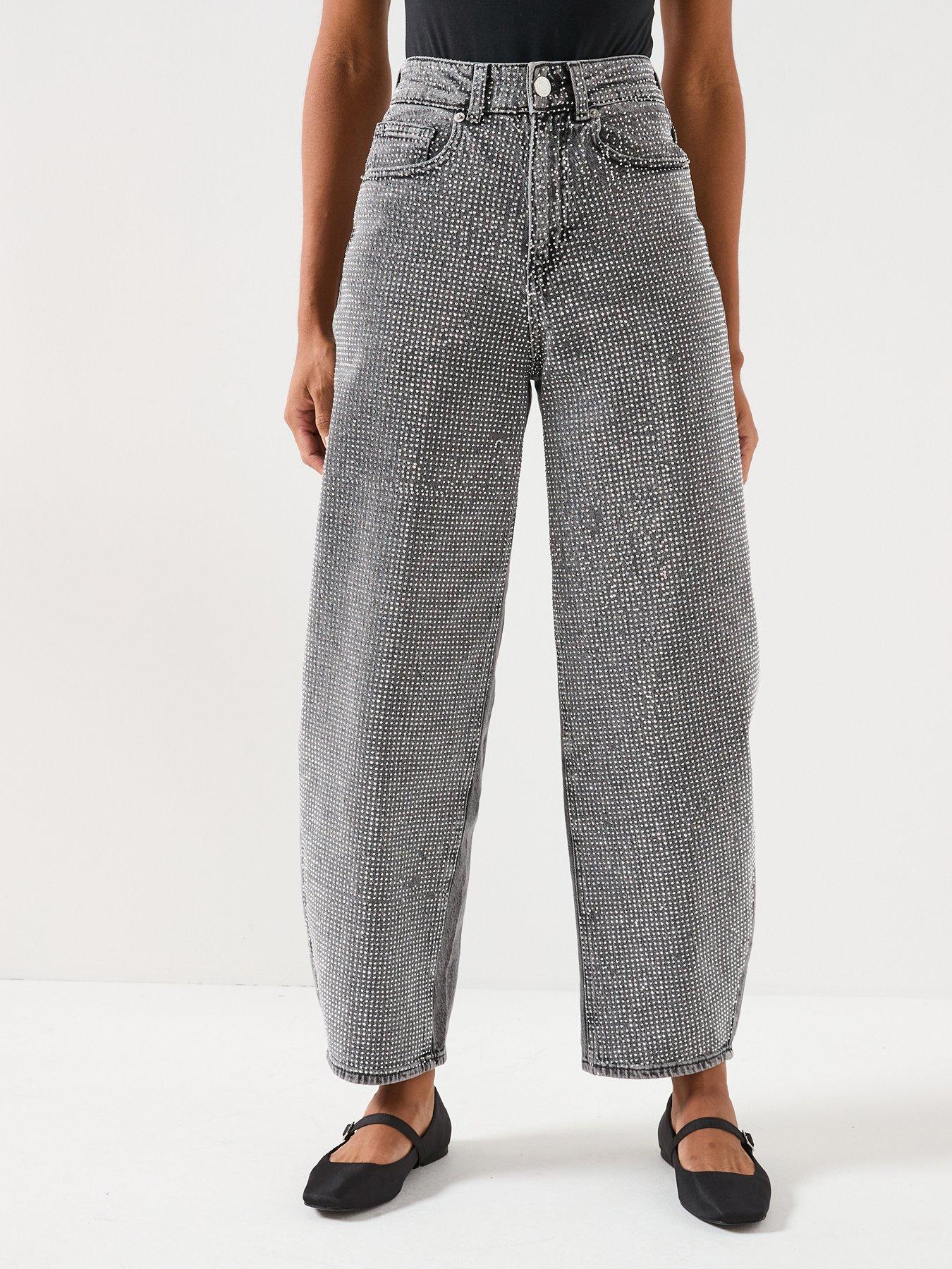 vero-moda-billie-high-rise-barrel-rhinestone-jeans-grey