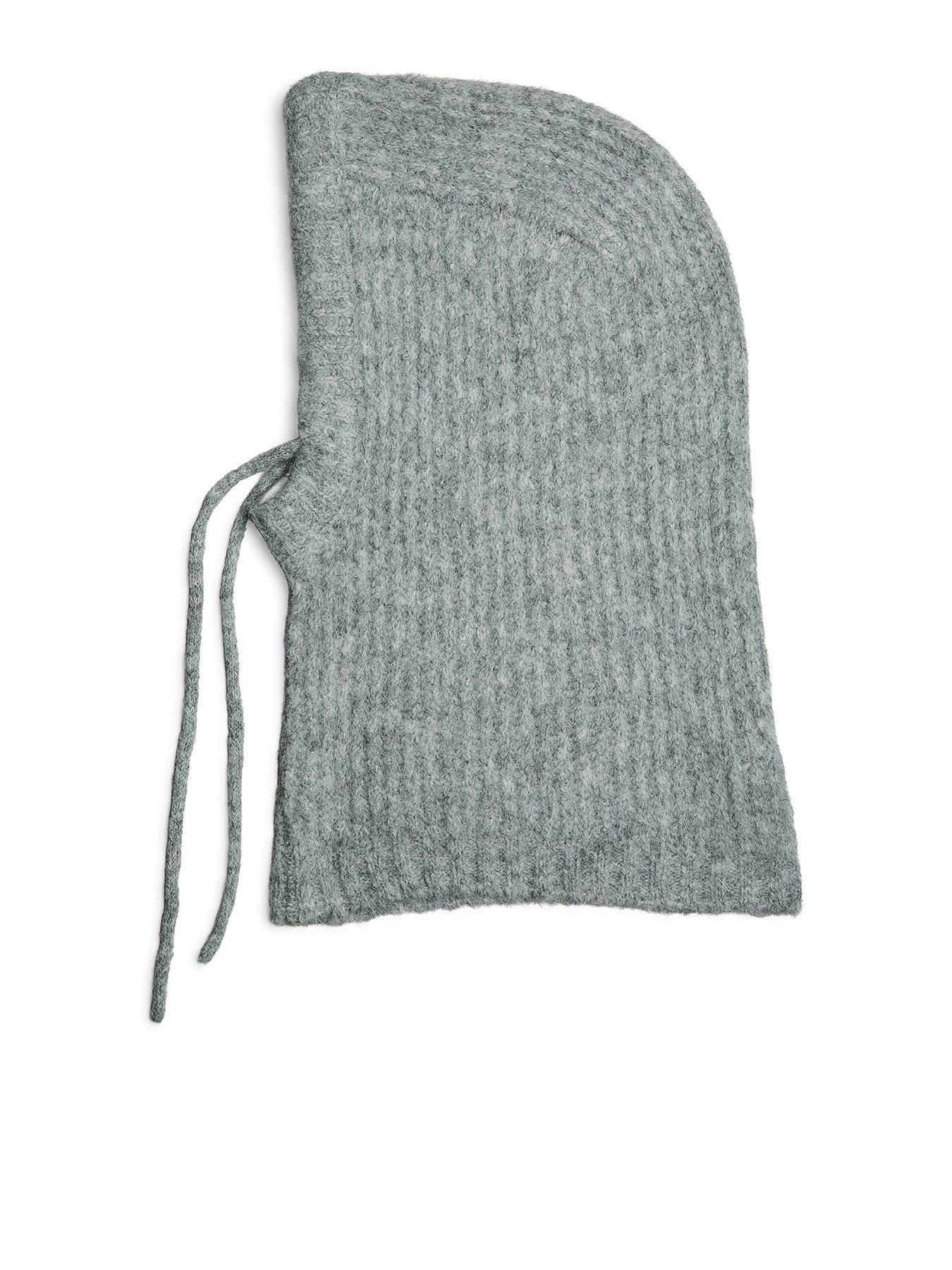 Image 2 of 3 of PIECES Balaclava - Grey