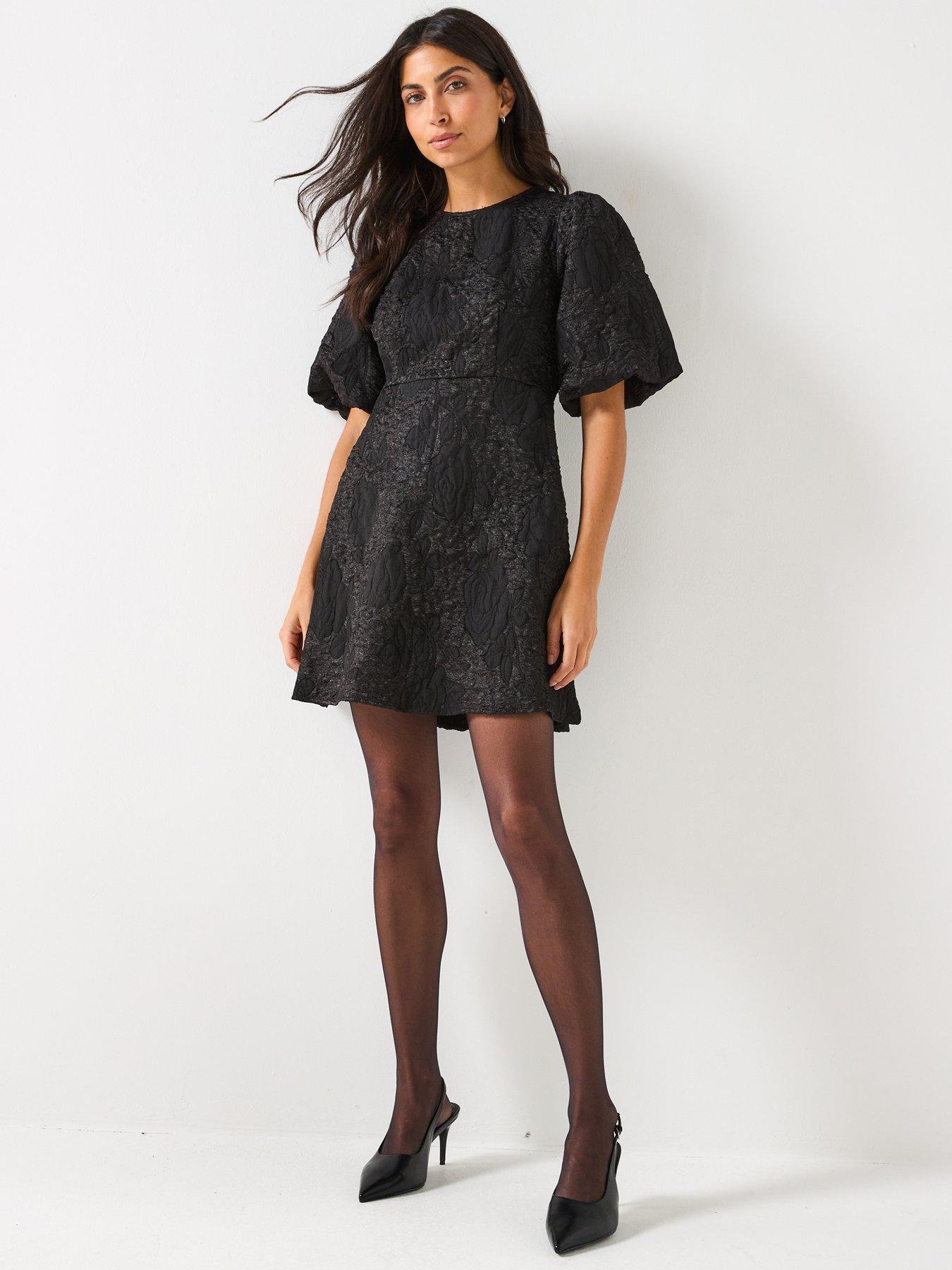jdy-dora-short-sleeve-dress-blackback