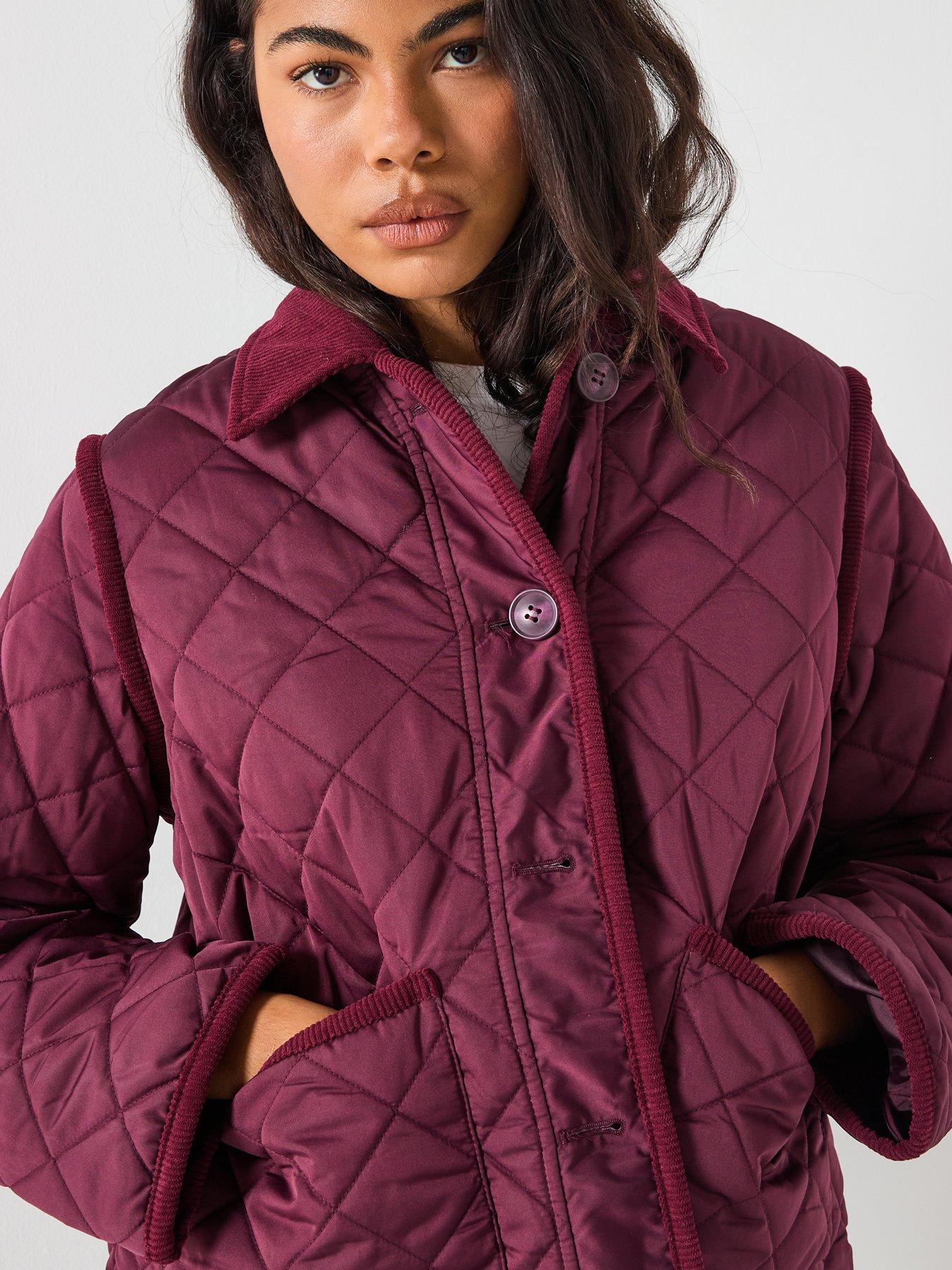 vero-moda-emily-short-quilted-collar-detail-jacket-redoutfit