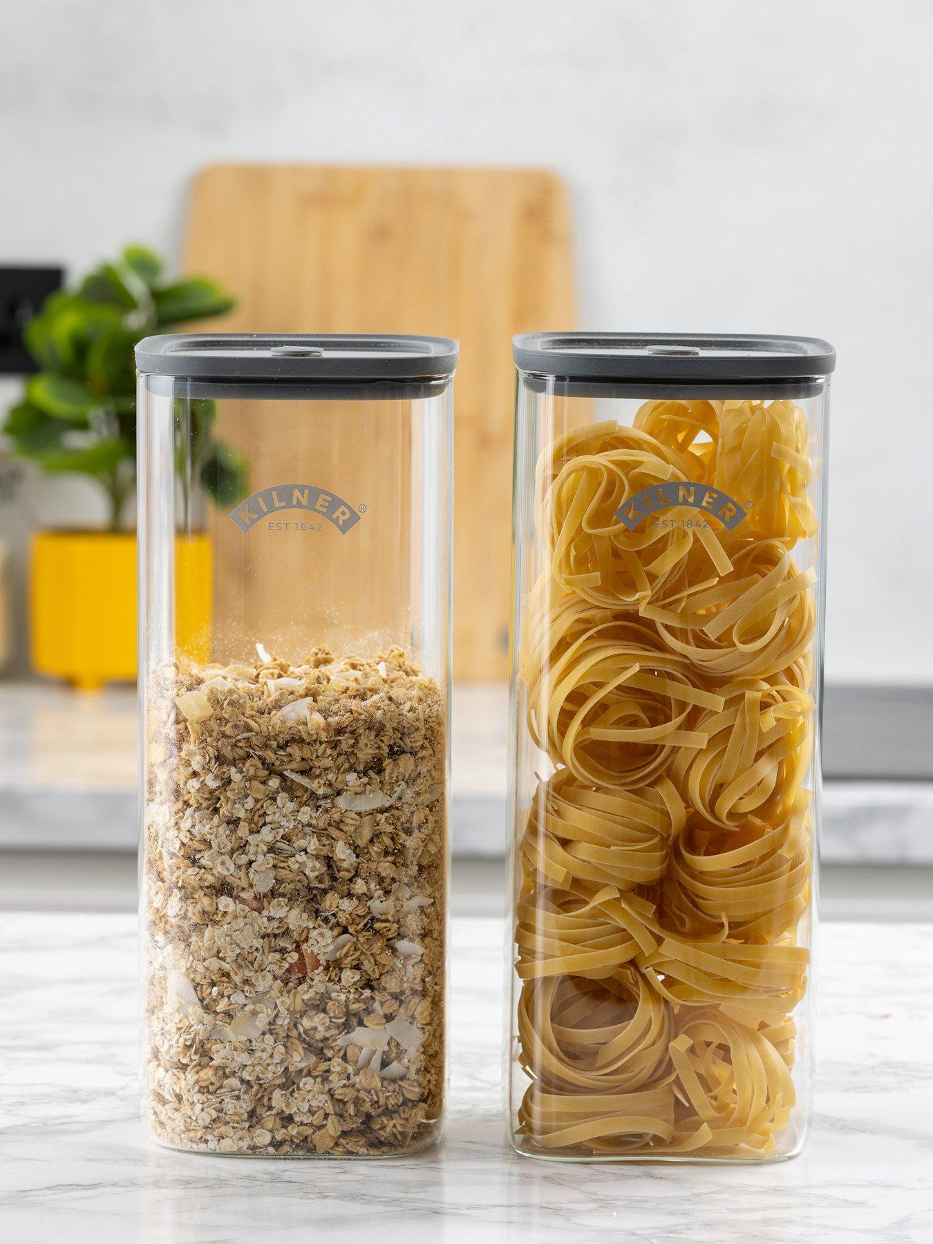 kilner-fresh-storage-set-of-2-square-storage-jars-35l