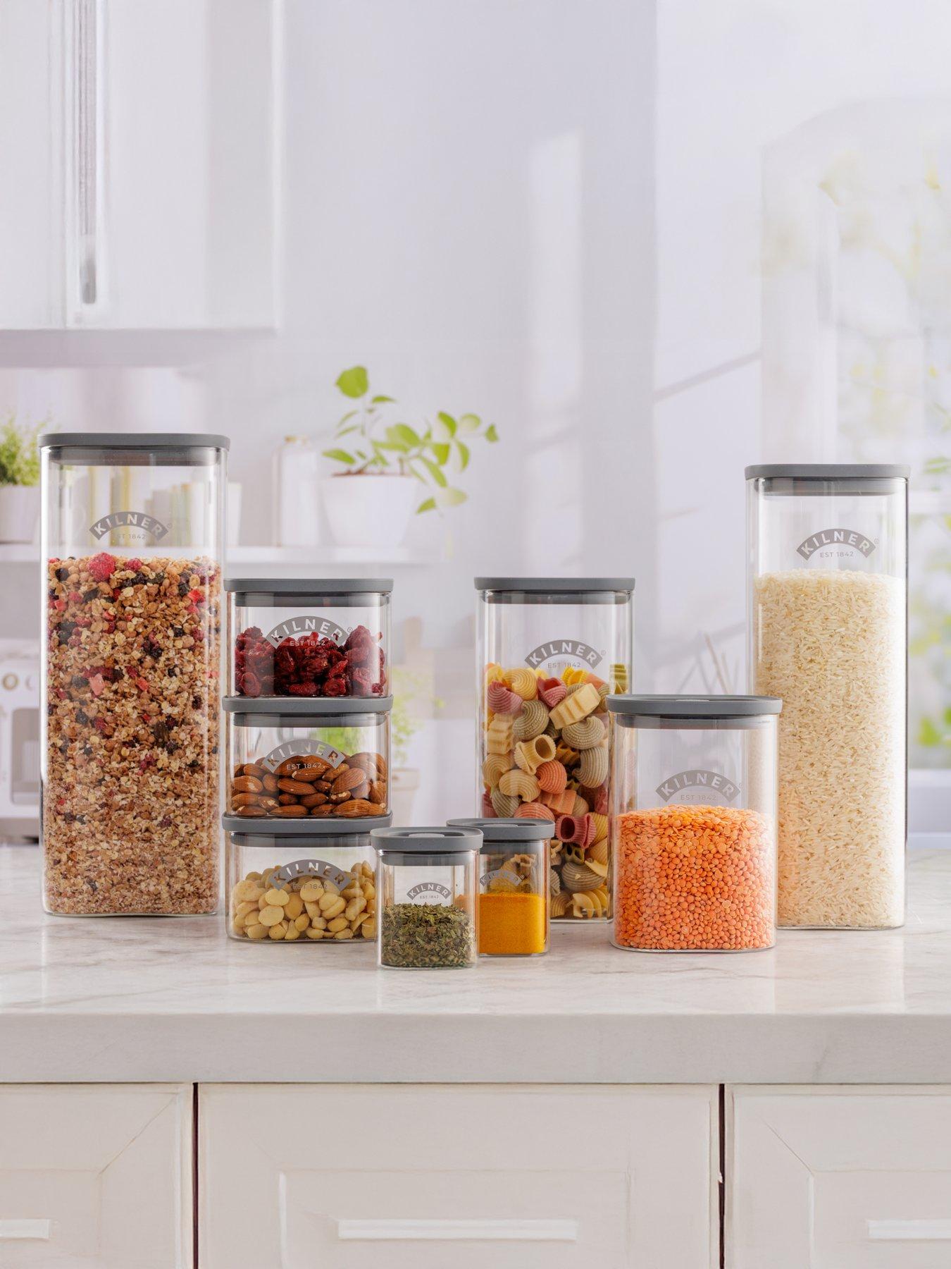 undefined Fresh Storage 4 Piece Pantry Set 1 X 0.5 L, 1x 1l, 1 X 1.5l And 1 X 2l