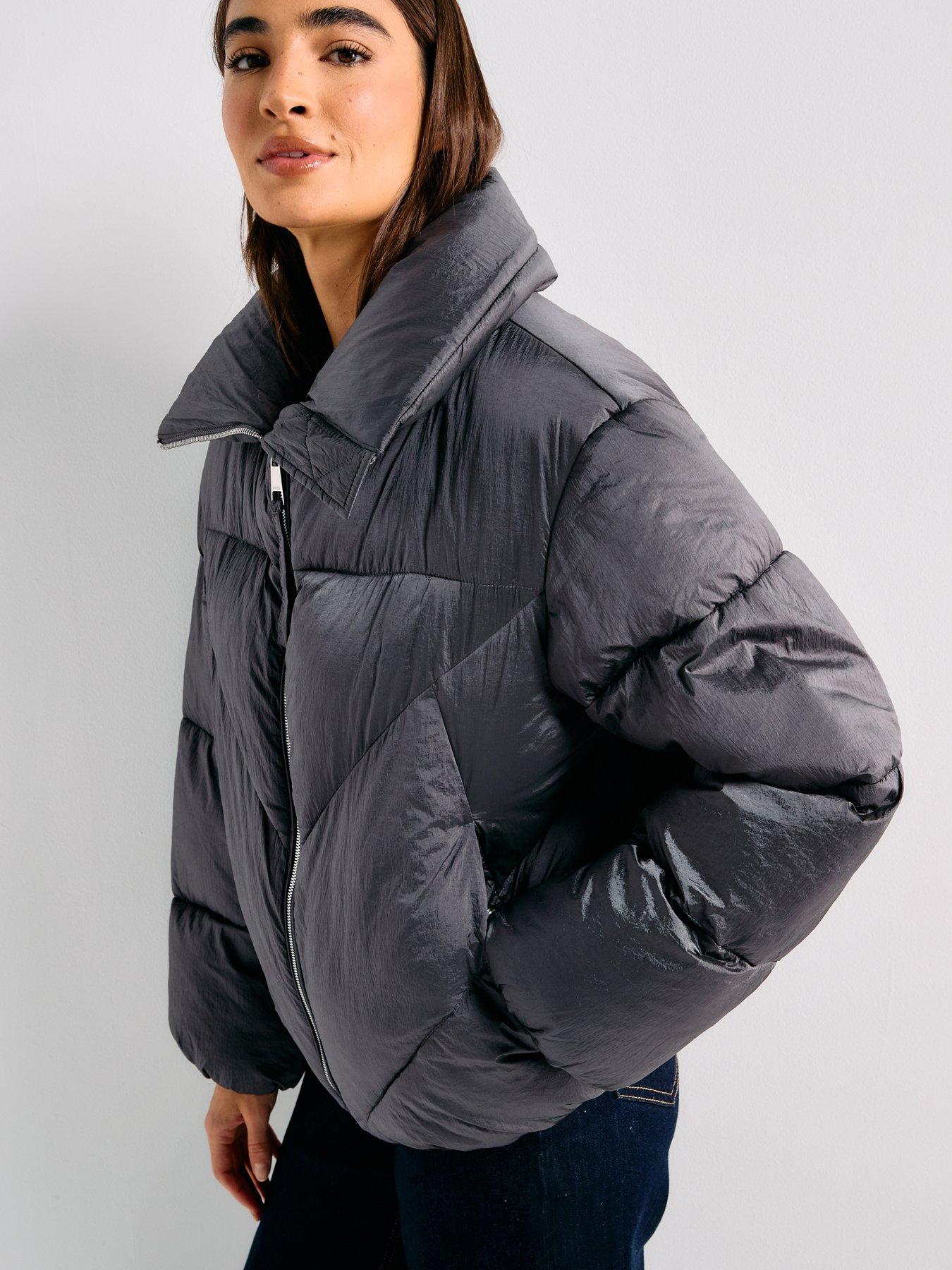 boss-padilena-high-neck-puffer-coat-dark-purplefront