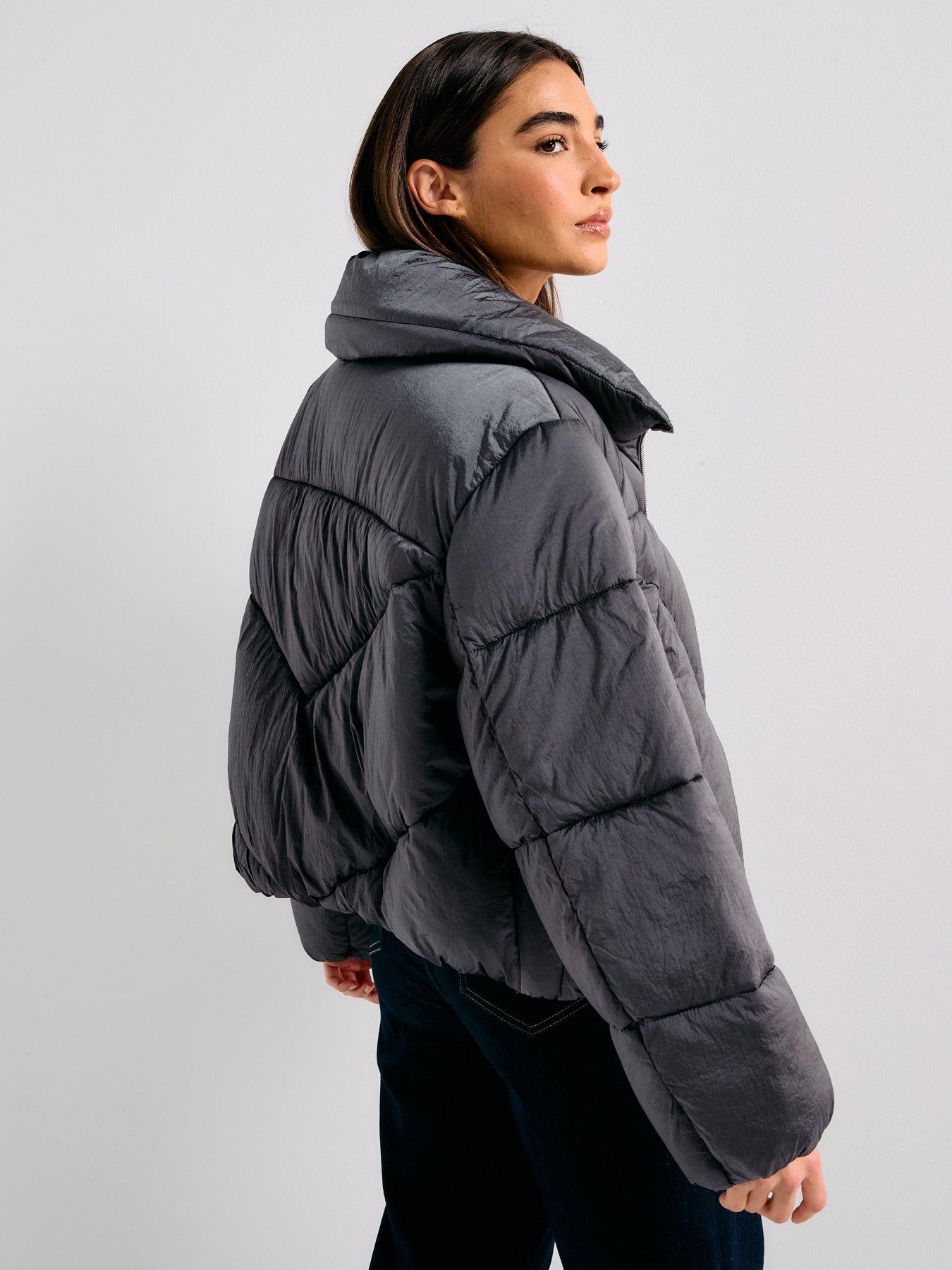 boss-padilena-high-neck-puffer-coat-dark-purplestillFront
