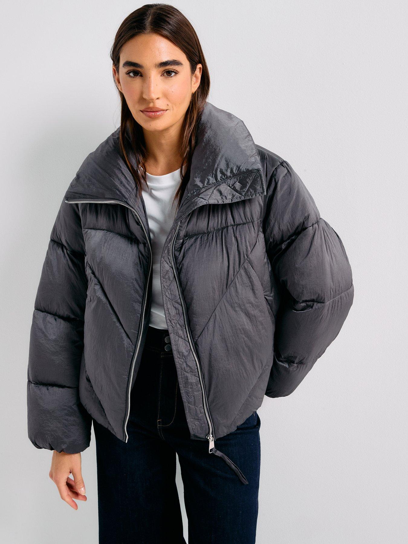 boss-padilena-high-neck-puffer-coat-dark-purpledetail