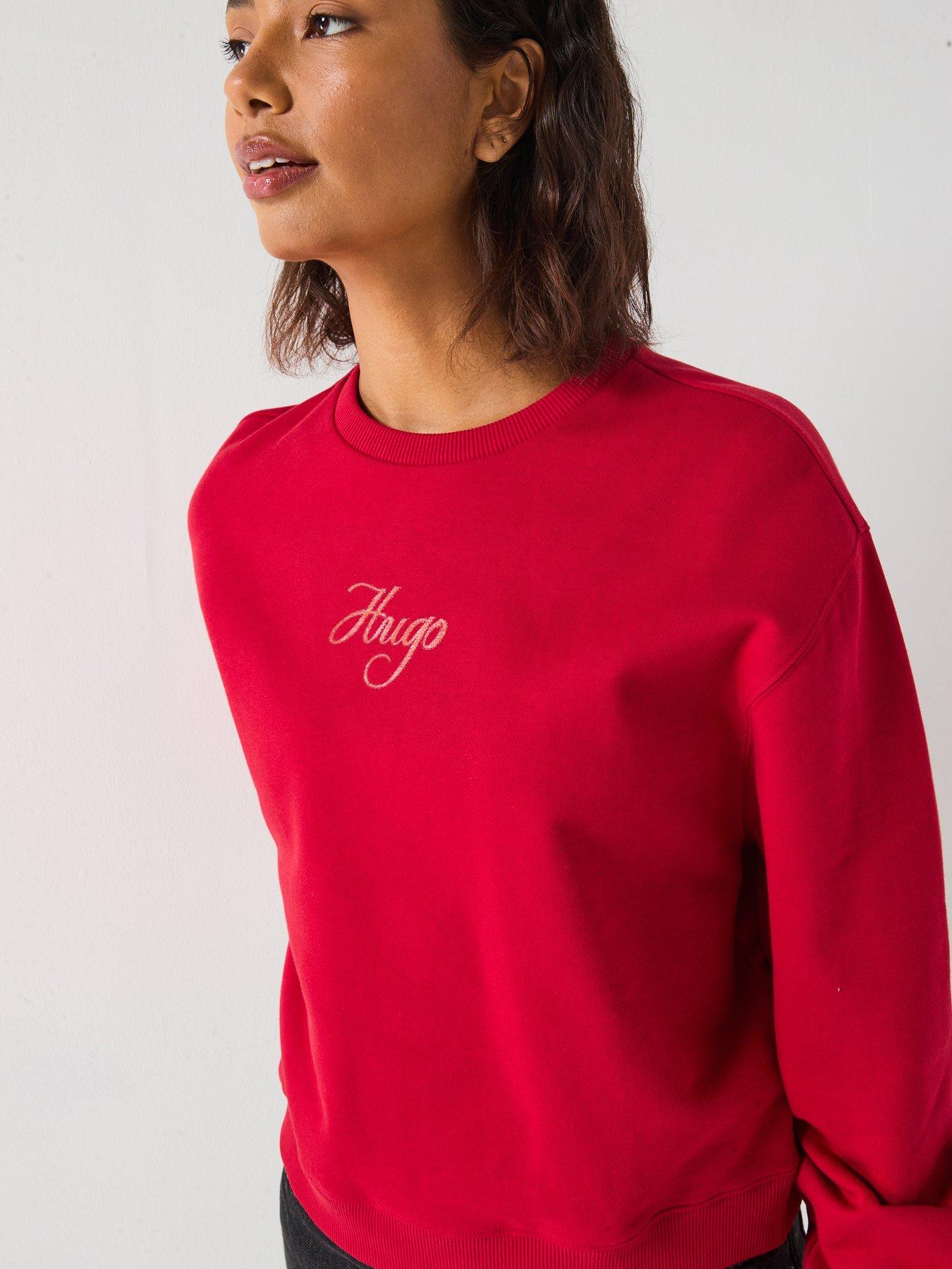 hugo-logo-sweatshirt-medium-red