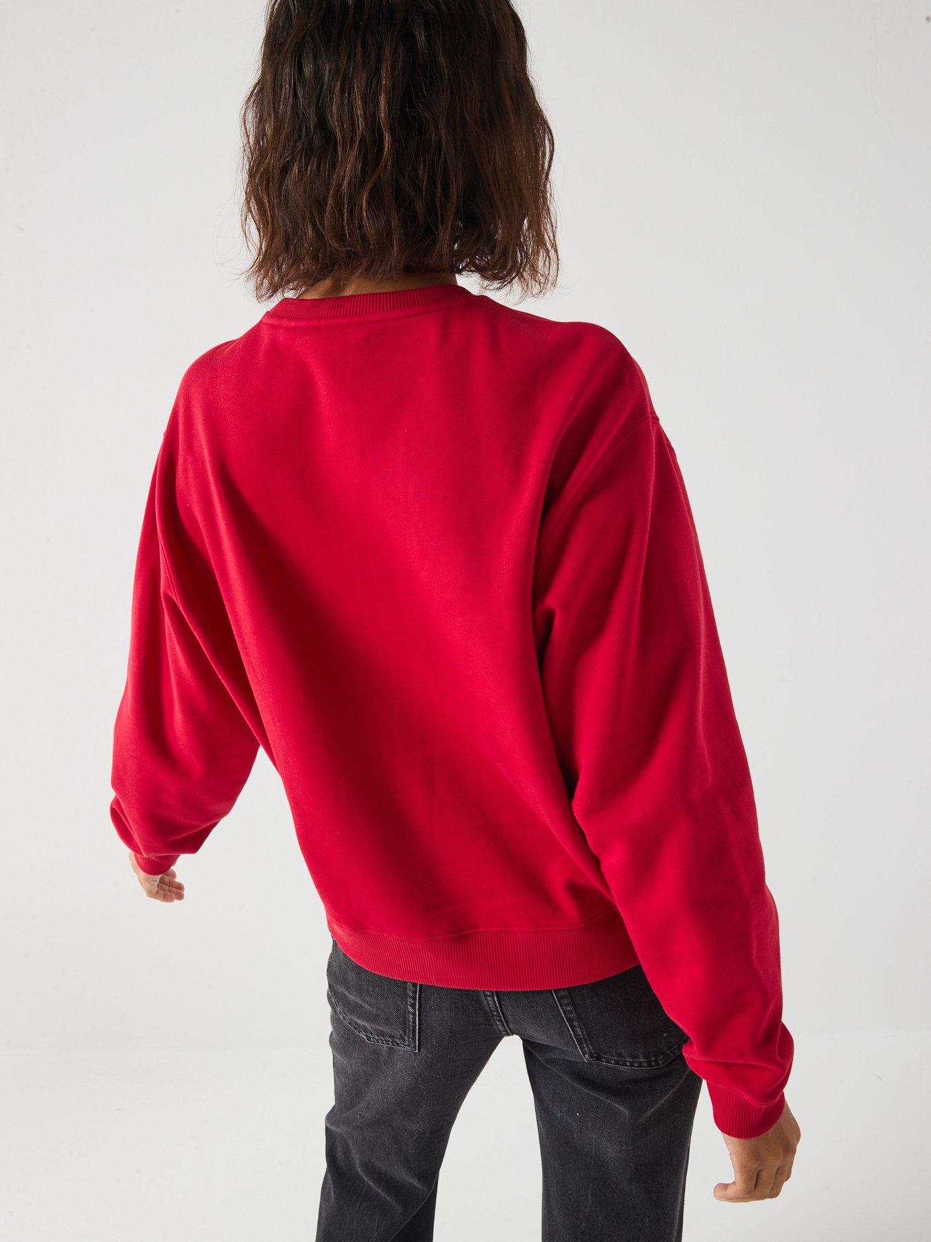 hugo-logo-sweatshirt-medium-redstillFront