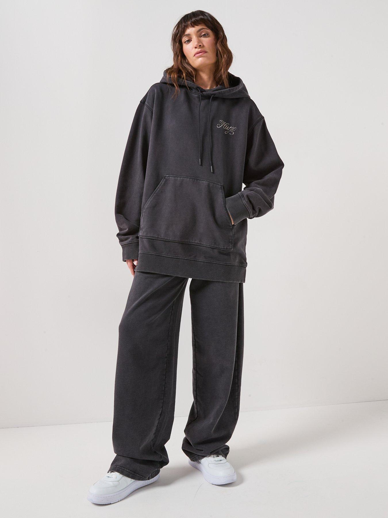 hugo-oversized-hoodie-with-embellished-logo-blackback