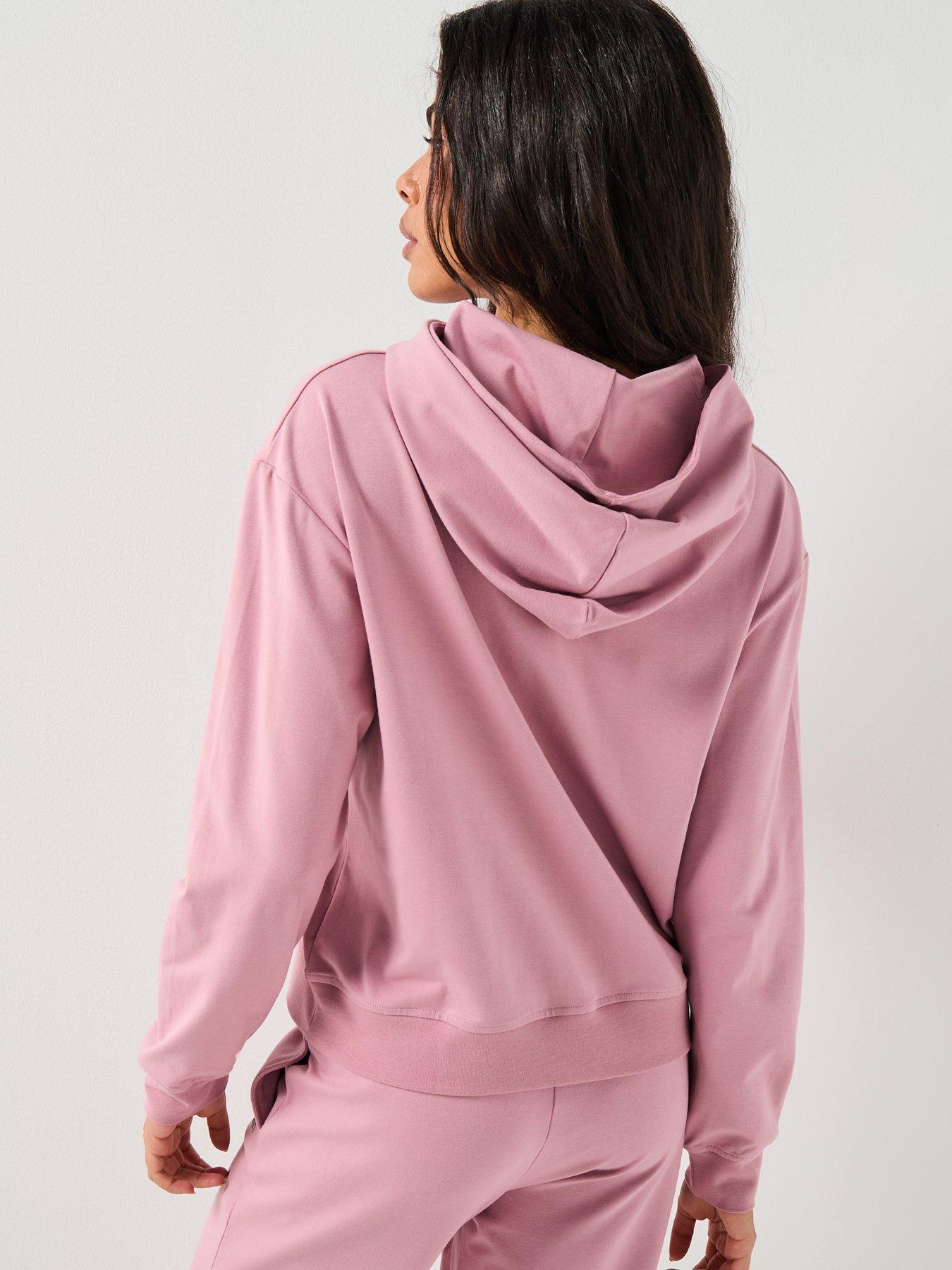Image 2 of 4 of HUGO Loungewear Hoodie - Pink