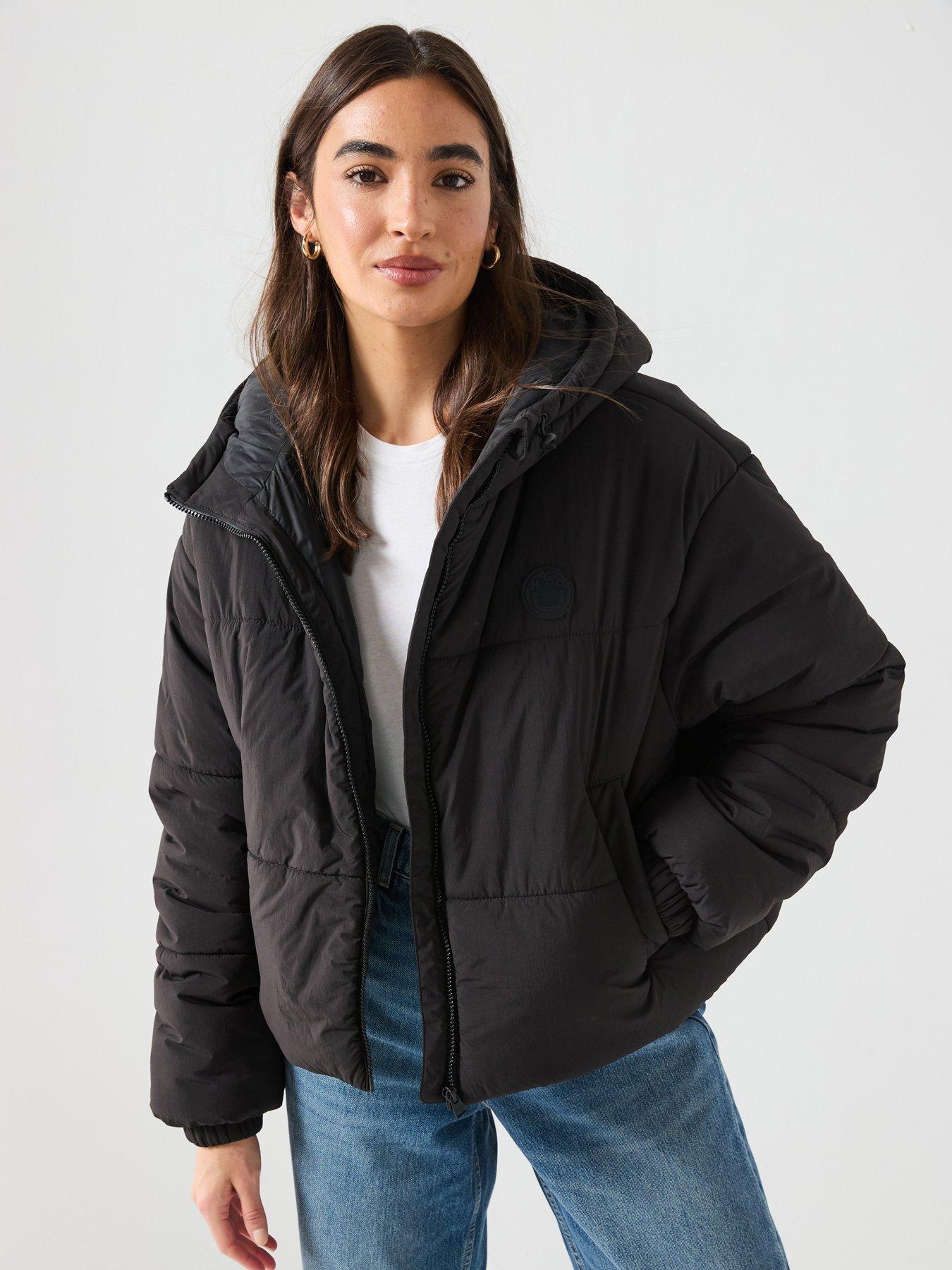 hugo-freya-coat-black