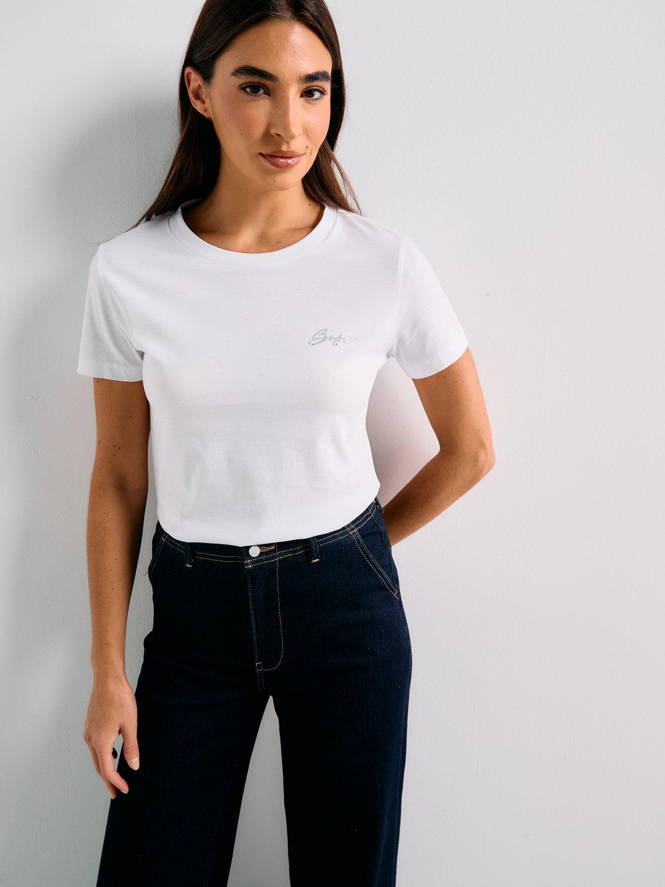 BOSS Short Sleeve T-Shirt - White
