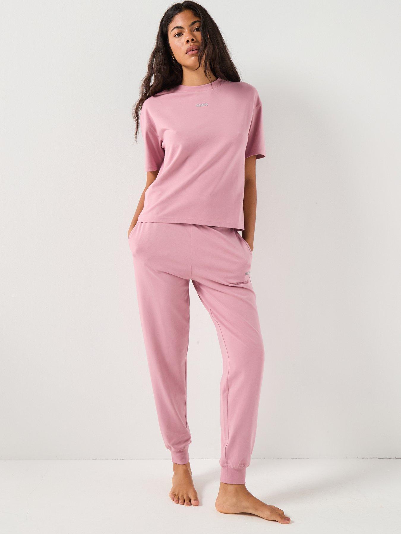 hugo-loungewear-pants-pinkoutfit