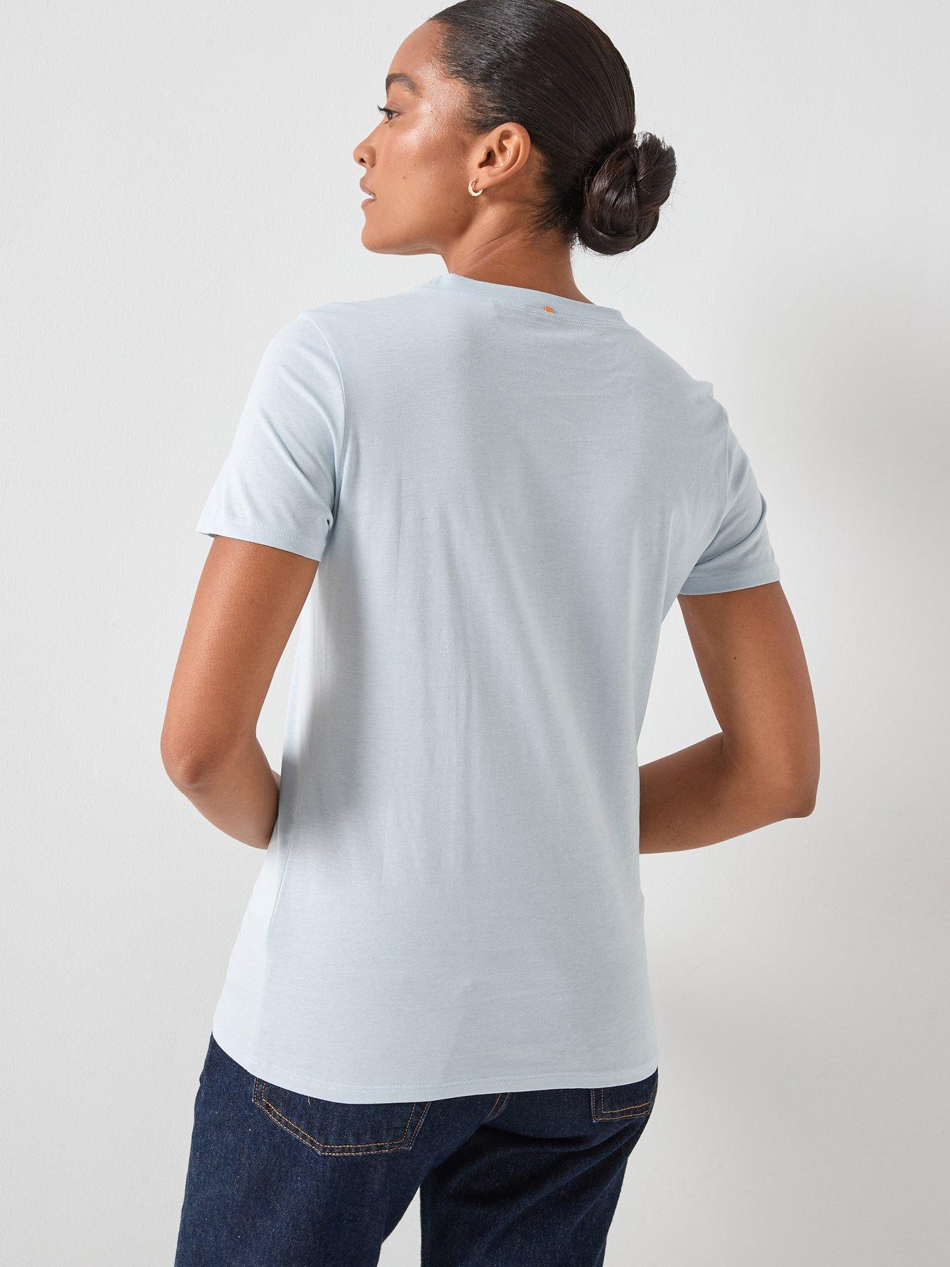 boss-logo-t-shirt-pastel-bluestillFront